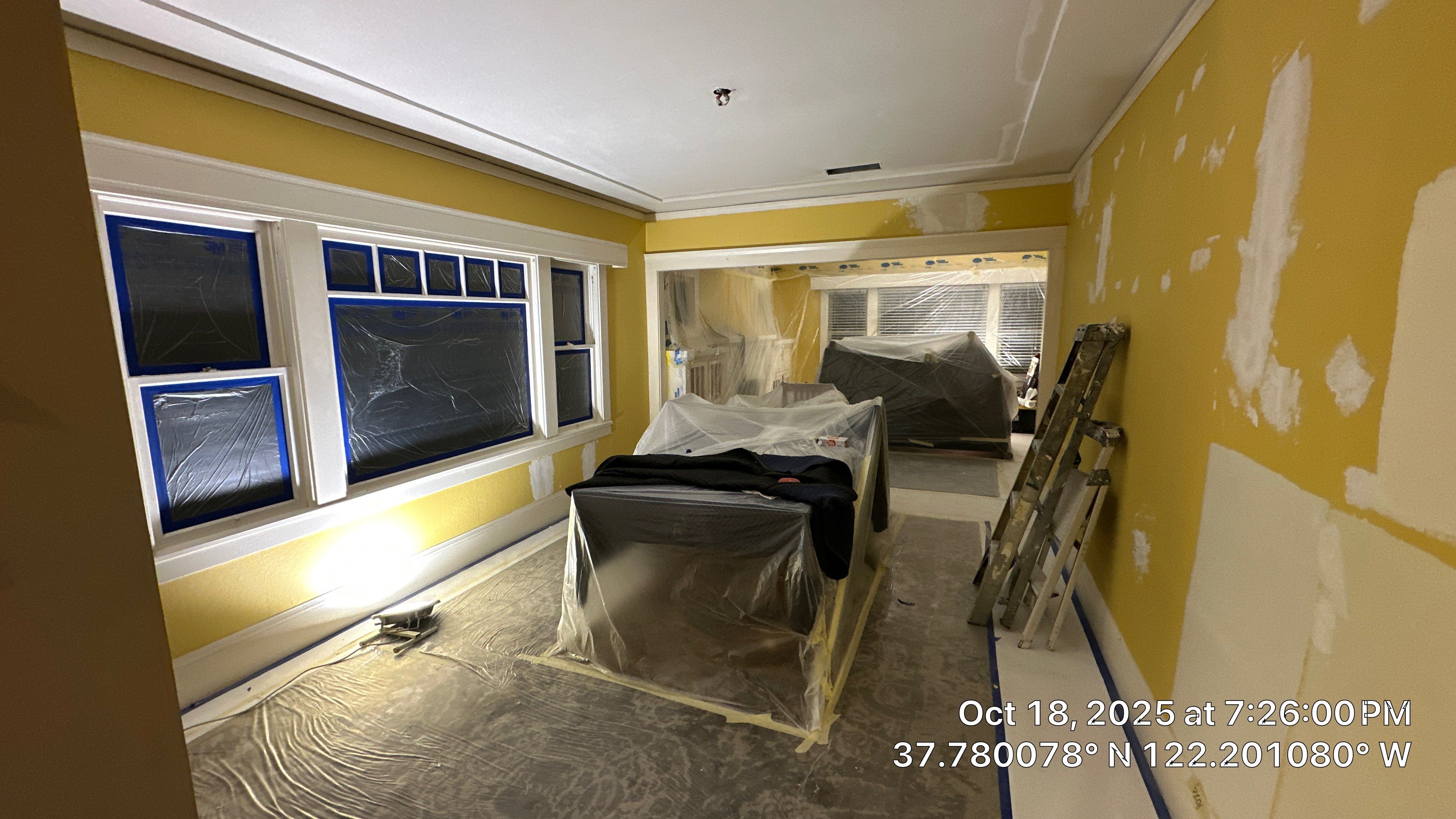 Oakland Kitchen Renovation with Custom Cabinetry and Granite Countertops by Herrera’s Bay Area Painting inc.