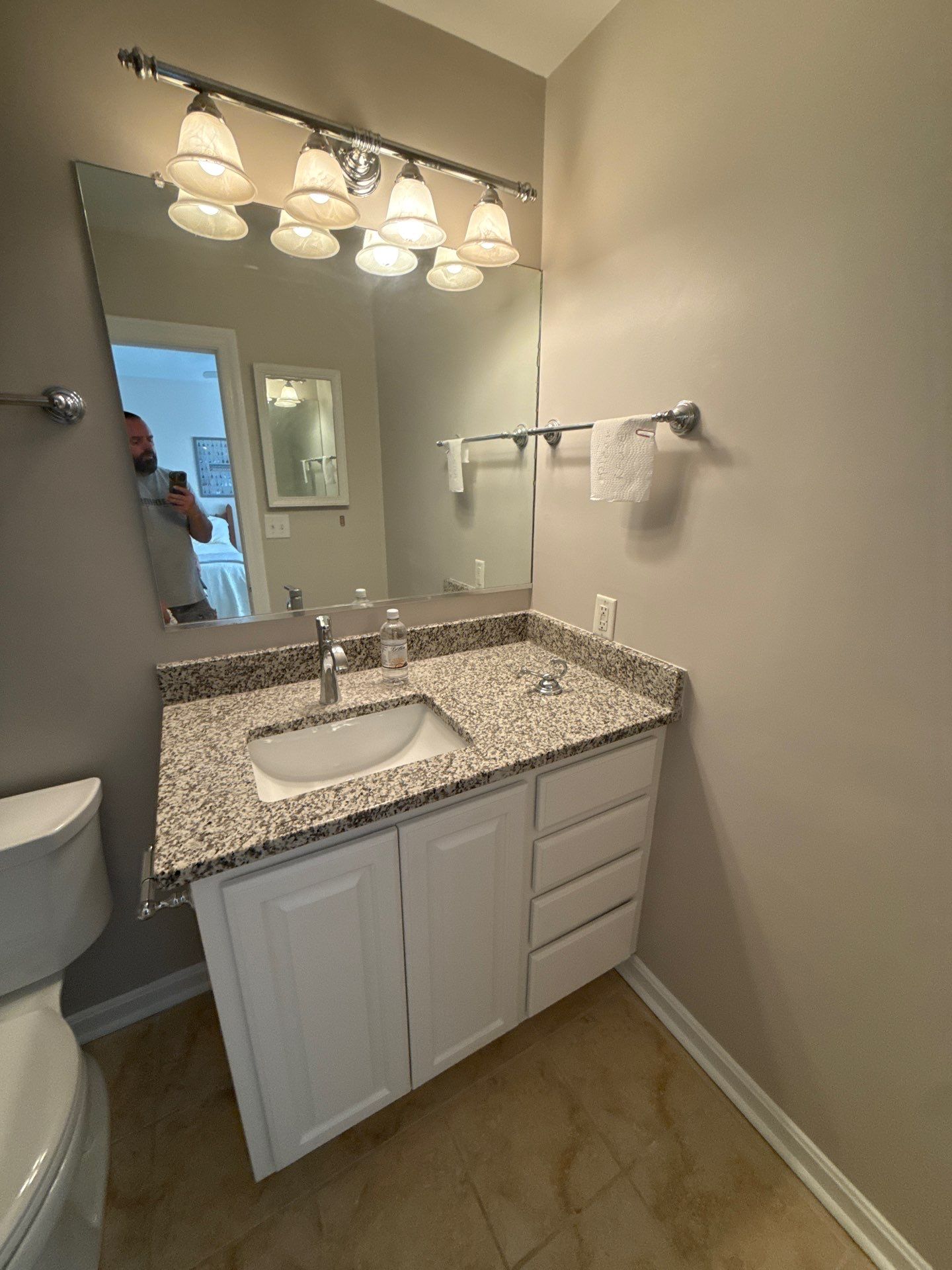 Project: Hanover - Bathroom Updates for Rental Property by Hammer Time Remodeling & Repairs, LLC