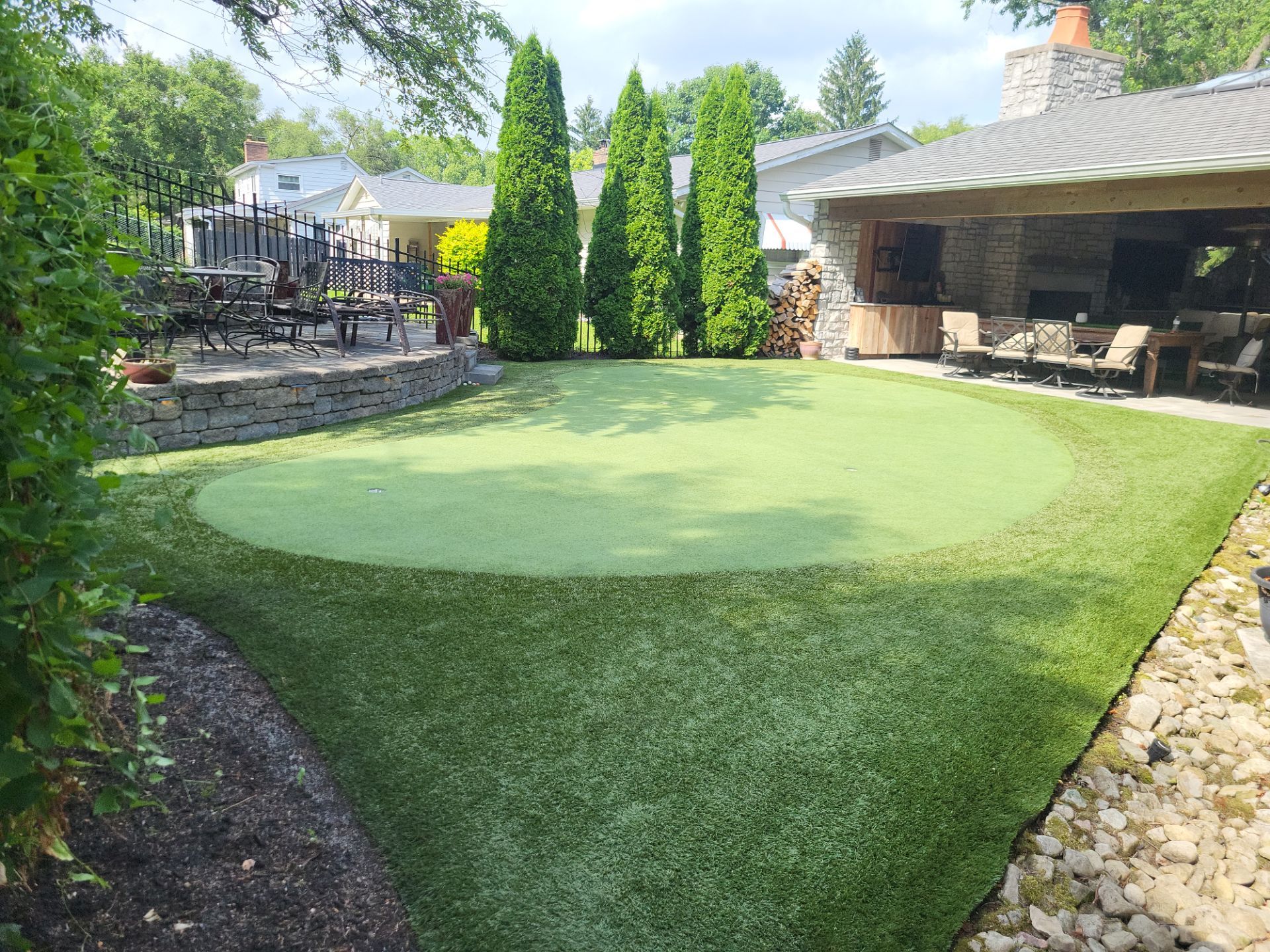 Residential Putting Green Maintenance in Columbus by Southwest Greens Midwest