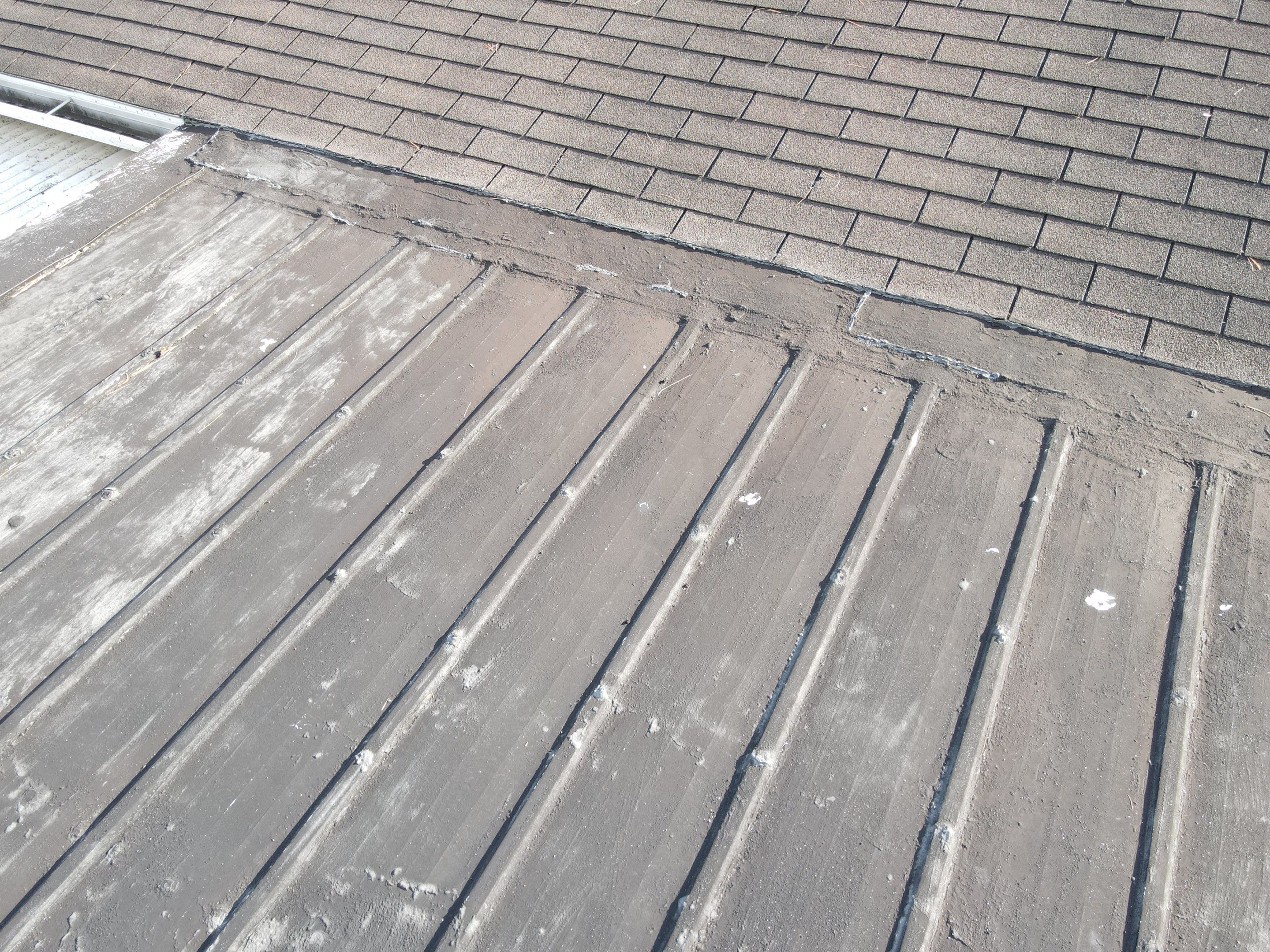 Residential Roofing Installation using Perfromance Panel Metal - Black by RoofX 