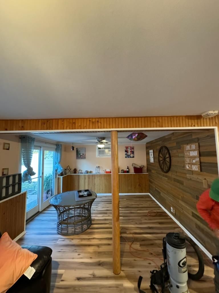 Basement LVP Installation by Footprints Floors Morristown