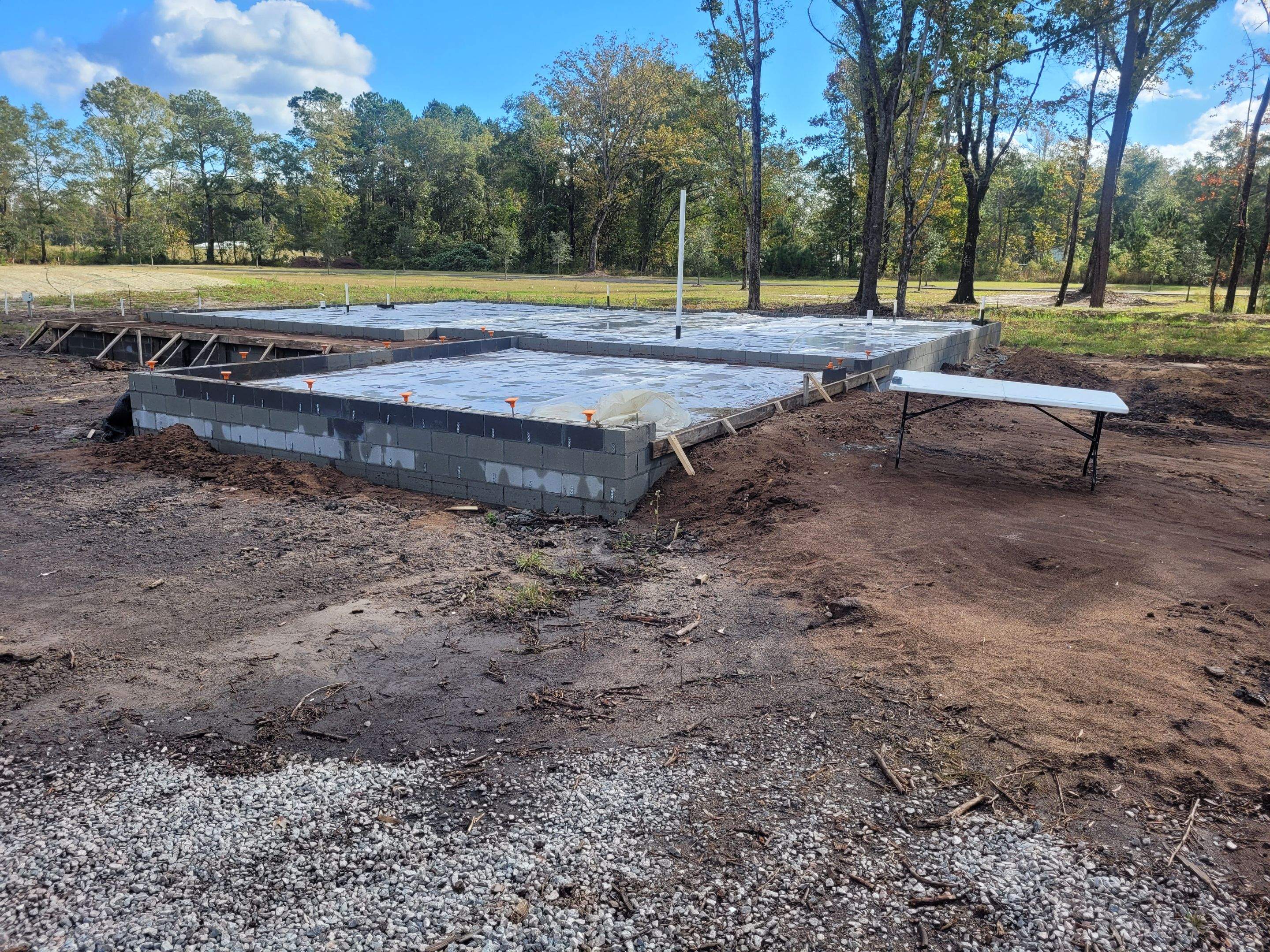 New Home Construction using brick and vertical vinyl by Cornerstone Home Builders, LLC