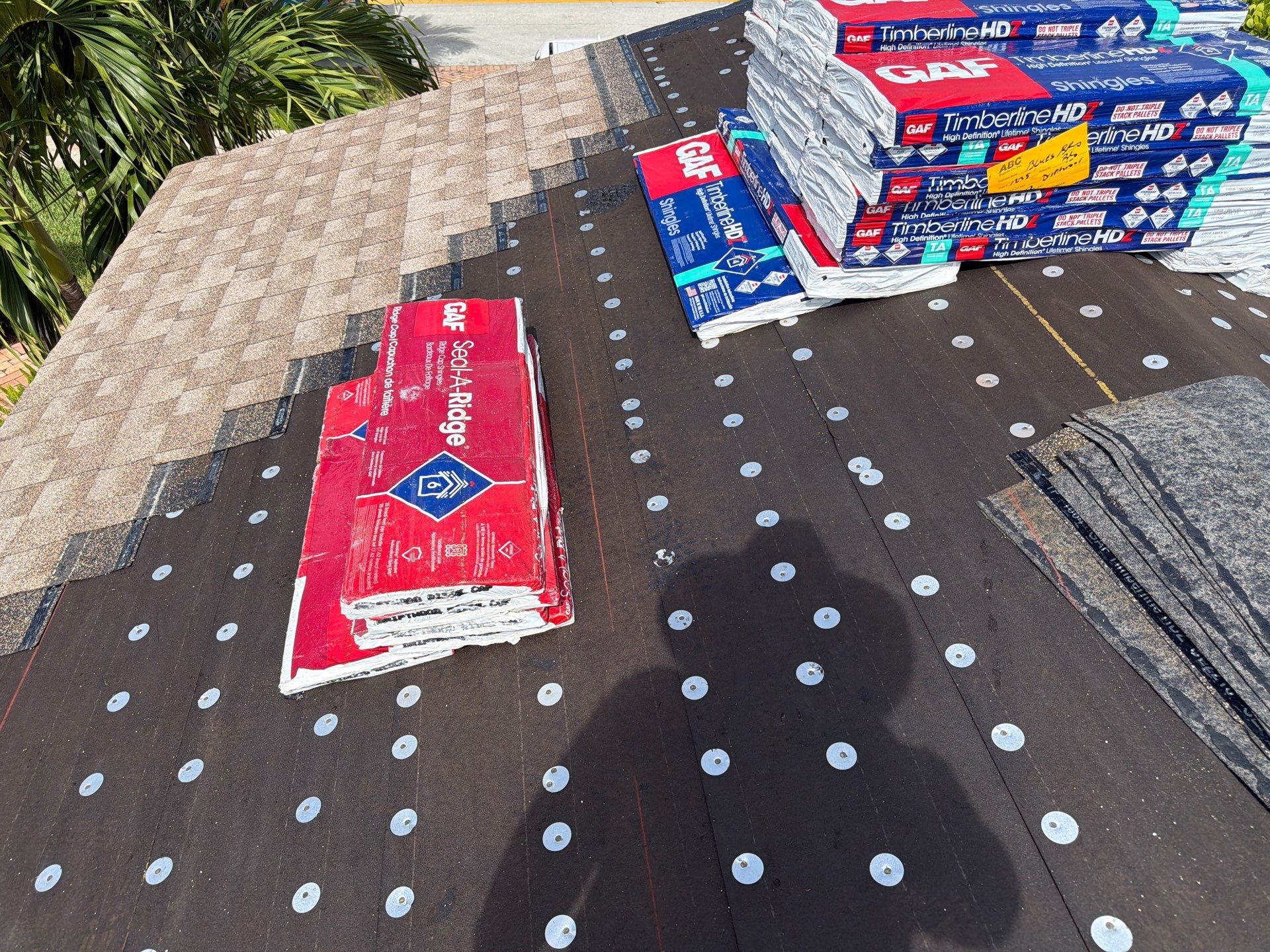 Residential Roofing Installation using GAF by BLUES BROTHERS ROOFING