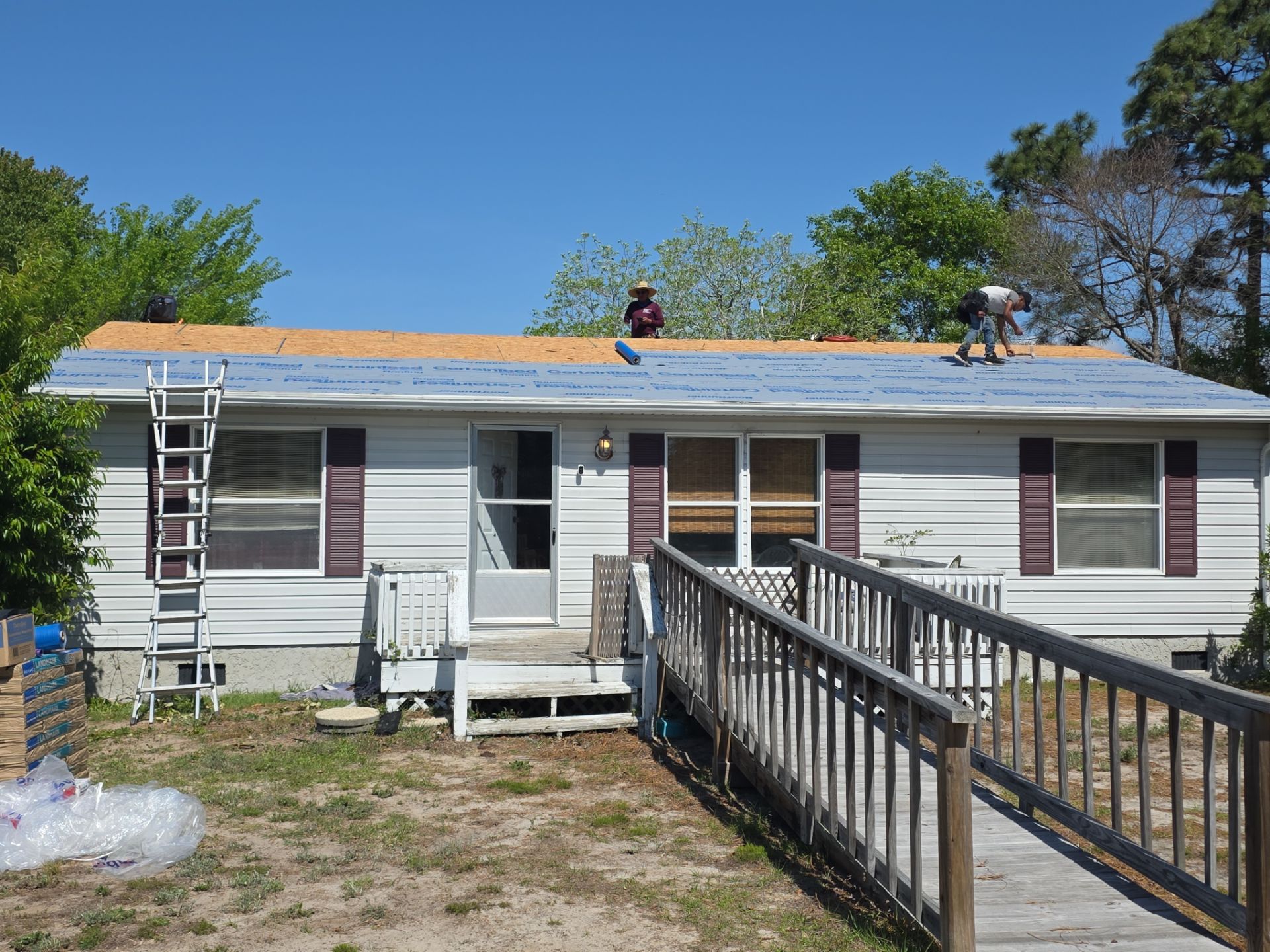 Storm Damage Repair using CertainTeed Landmark by RGR Construction and Roofing, LLC