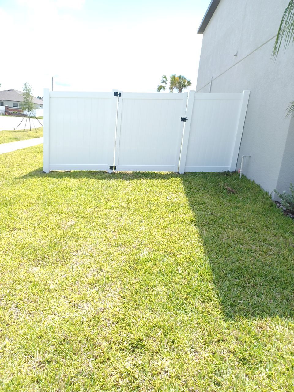 Riverview, FL 6ft. Tall White Vinyl Privacy Fence by Asap fence and gates, LLC