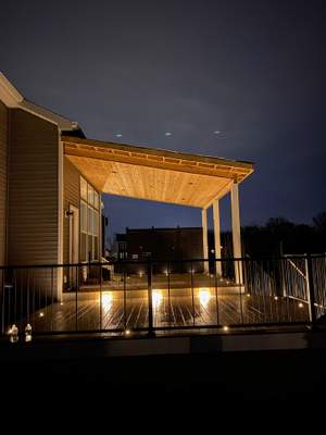 Covered Deck in Sunbury