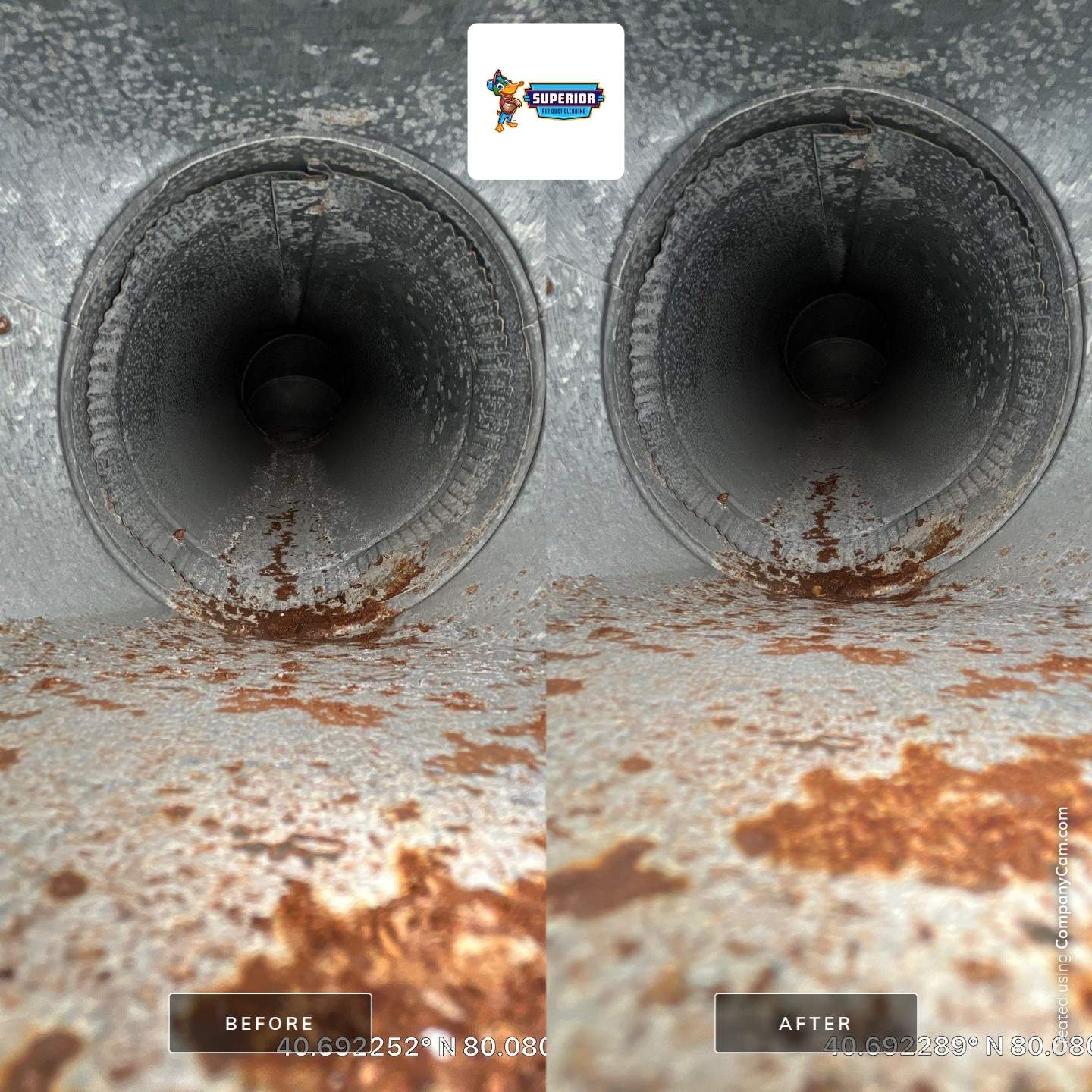 Air Duct Cleaning With a Vacuum Truck in Cranberry Twp, PA by Superior Air Duct Cleaning