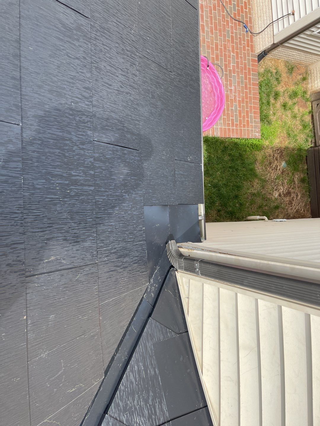 Tesla Solar Roof using Tesla Solar Roof V3 tiles by American Home Contractors