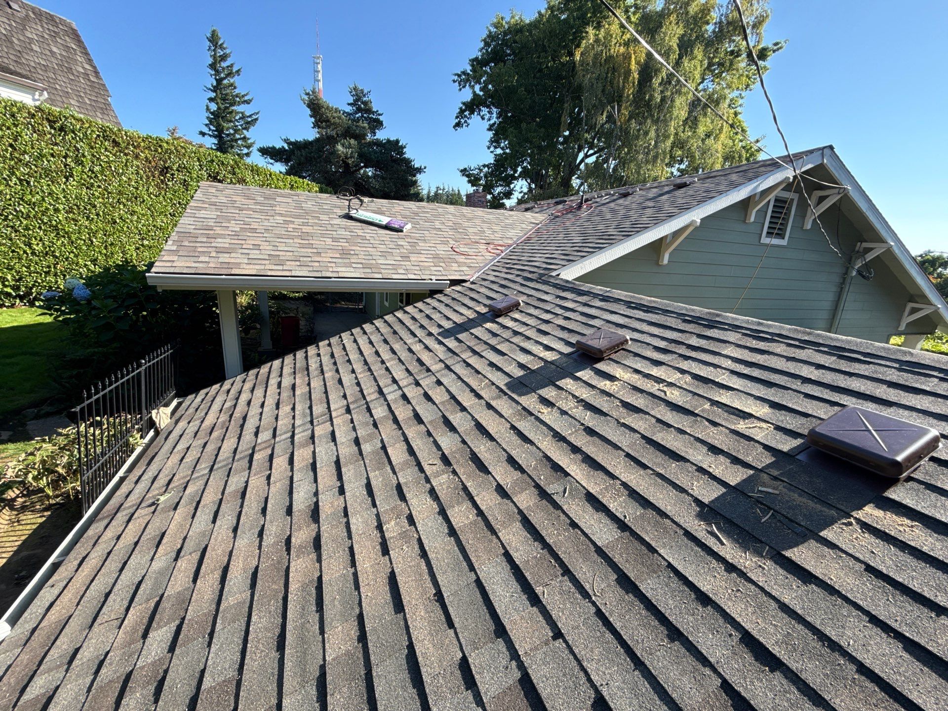 Project in Portland by Tom Leach Roofing