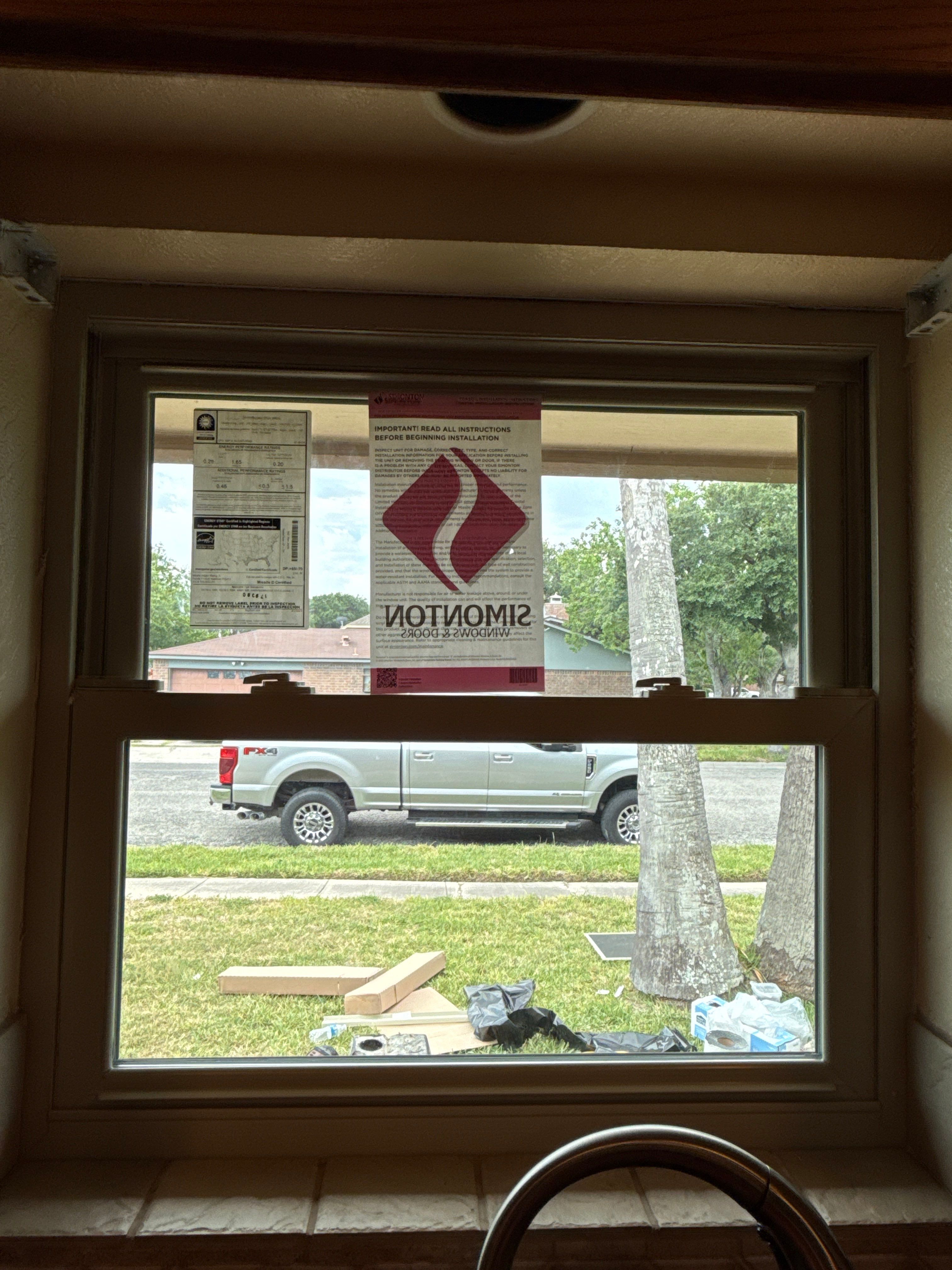 Impact windows brick install by Bayfront Roofing and Construction