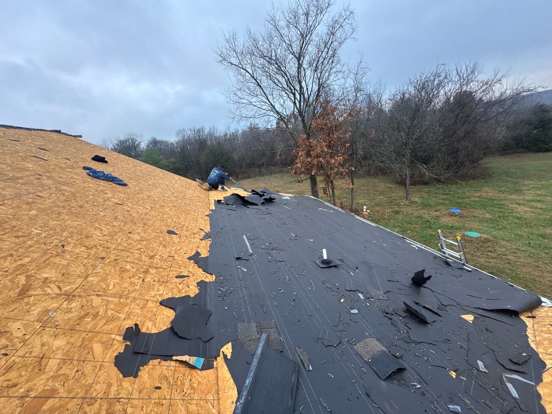 Residential Partial Roofing Install - Tamko Titan XT Shingles - Color Weathered Wood  by Titan Commercial & Residential Roofing 