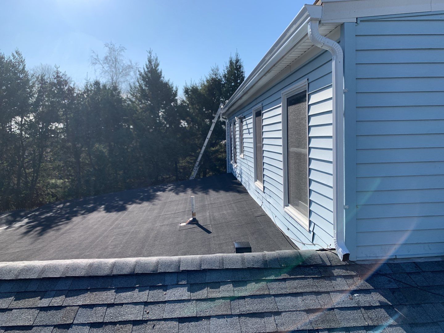 Residential Roofing Installation using Owens Corning TruDefinition Quarry Gray by A Plus Exterior