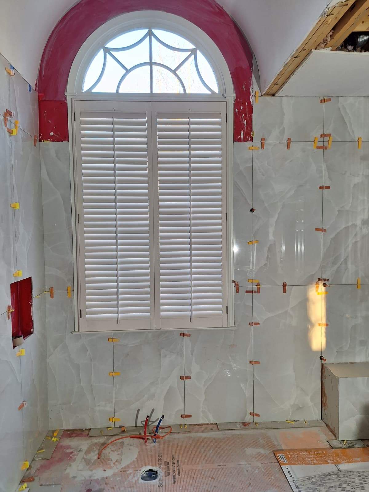 Master bathroom renovation by Prudencio