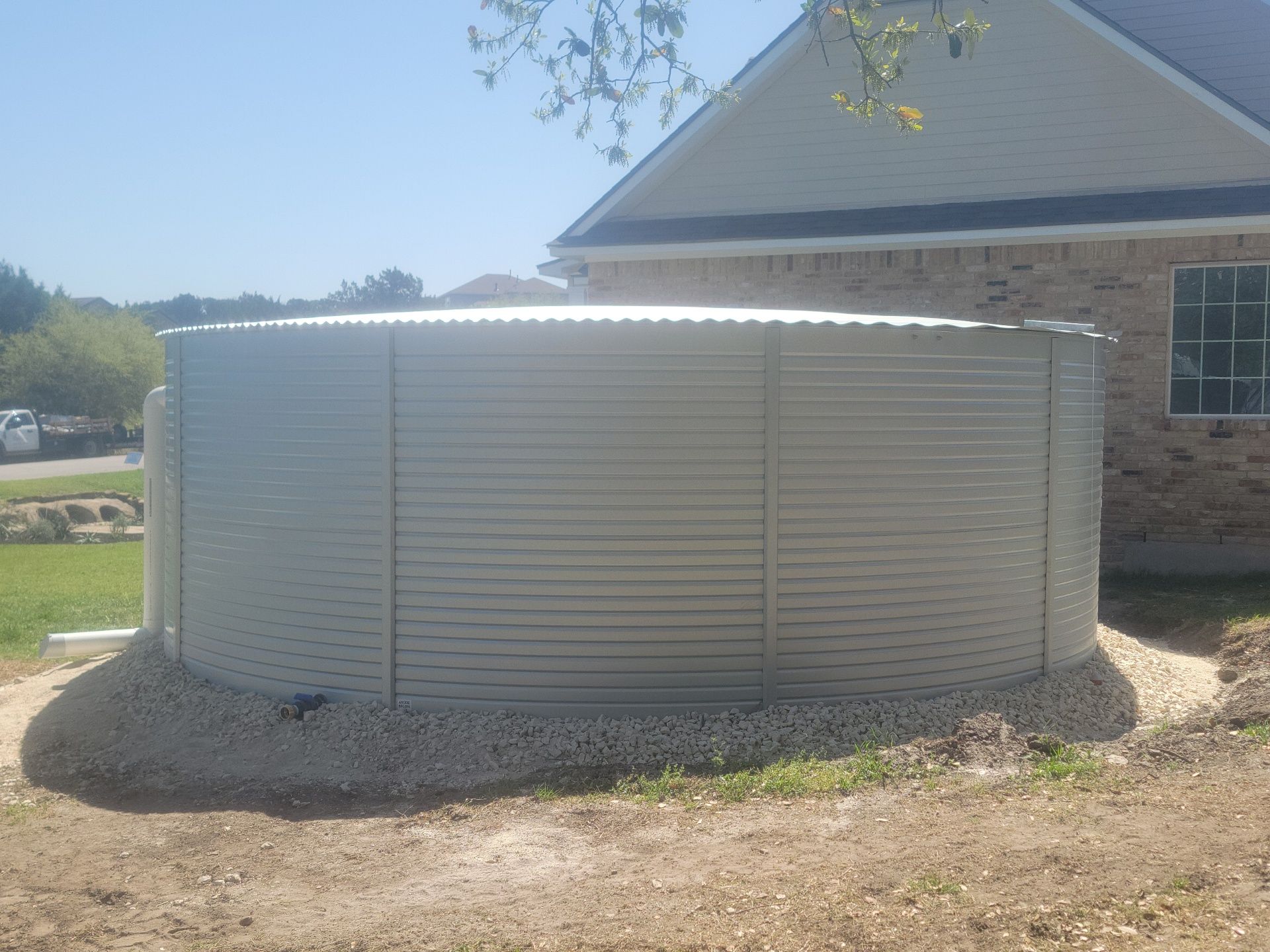 Primary water source to eliminate dependency on Public Water supply! by Hill Country Rain Water