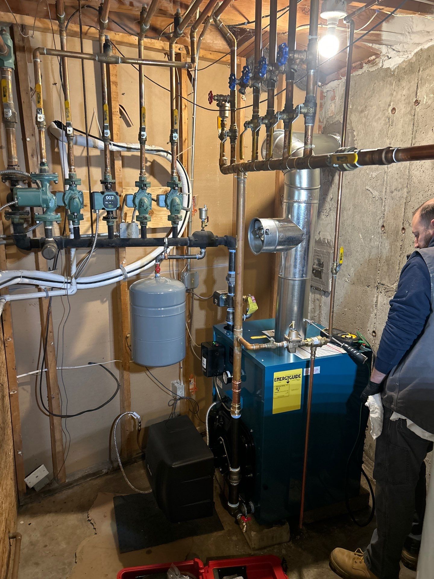 Boiler and Hydronic Heating System Installation in Portsmouth by Ocean State Air Solutions