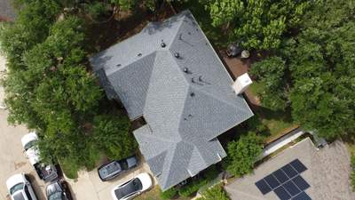 Residential Roofing Installation using ATLAS Pinnacle Pristine Shingles