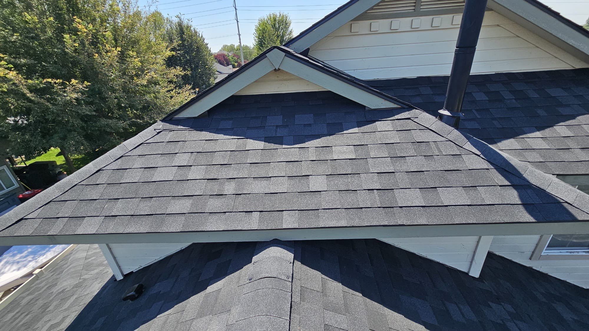 Asphalt Architectural Shingle Roof Replacement in Meridian, Idaho by Olive Roofing