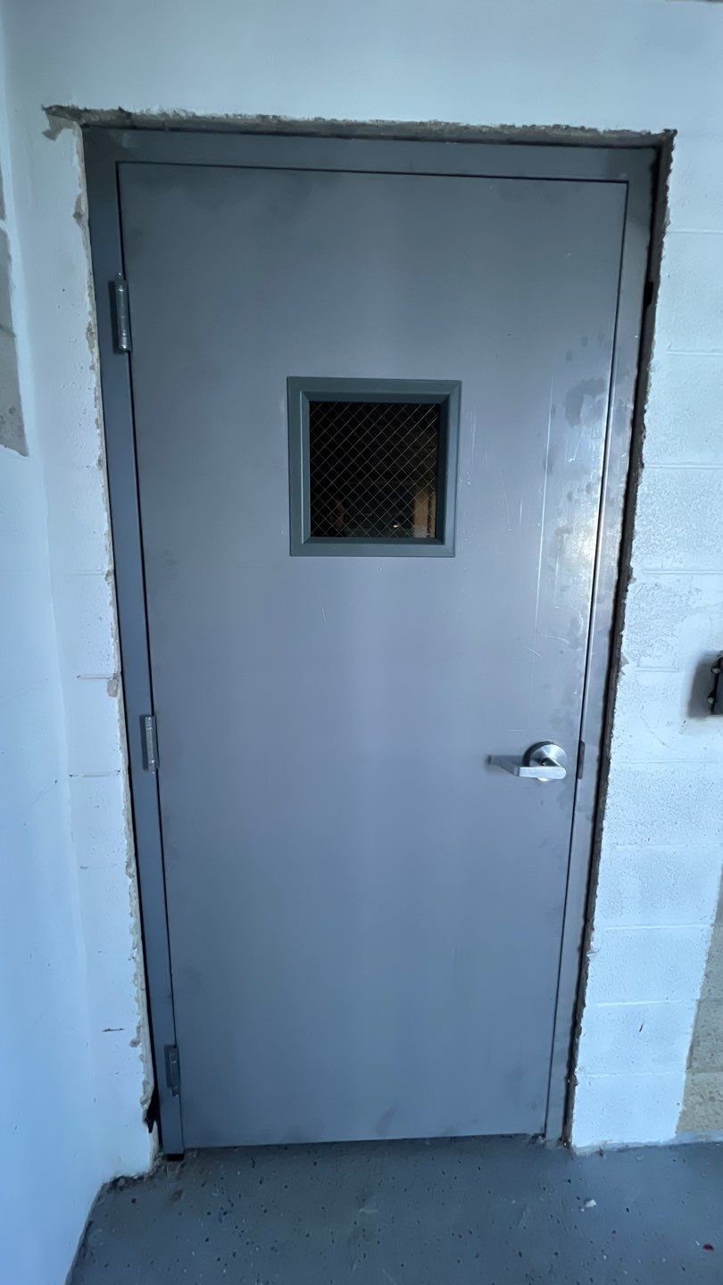 Commercial Stairwell Door Replacement & Hollow Metal Door Retrofit – Pompano Beach High-Rise by The Door Doctor of South Florida, Inc.