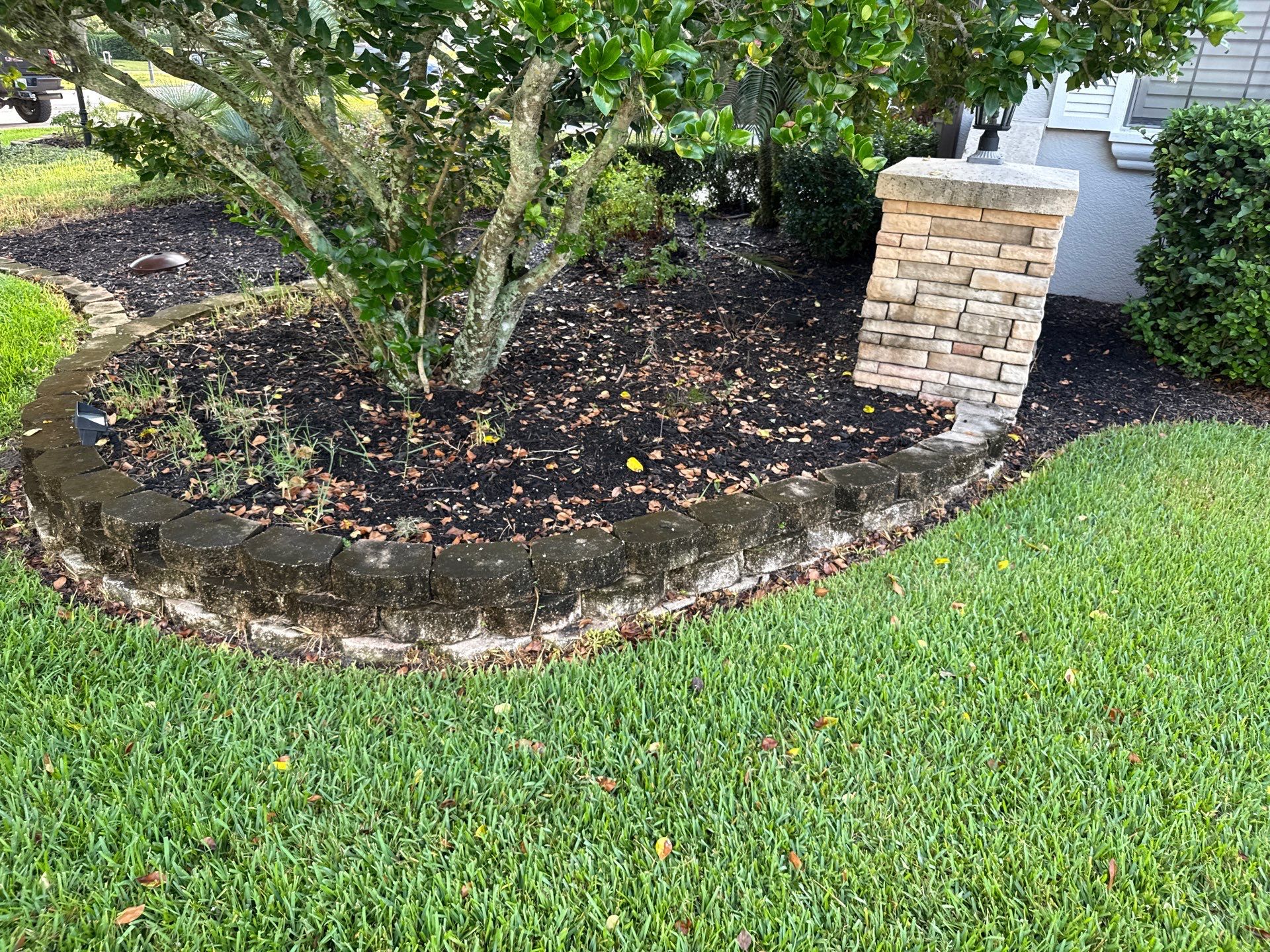 Tile Roof, Paver Pool Deck & Flowerbed Curbing Cleaning | Winding River Bradenton, FL Transformation by Sunshine AquaWash