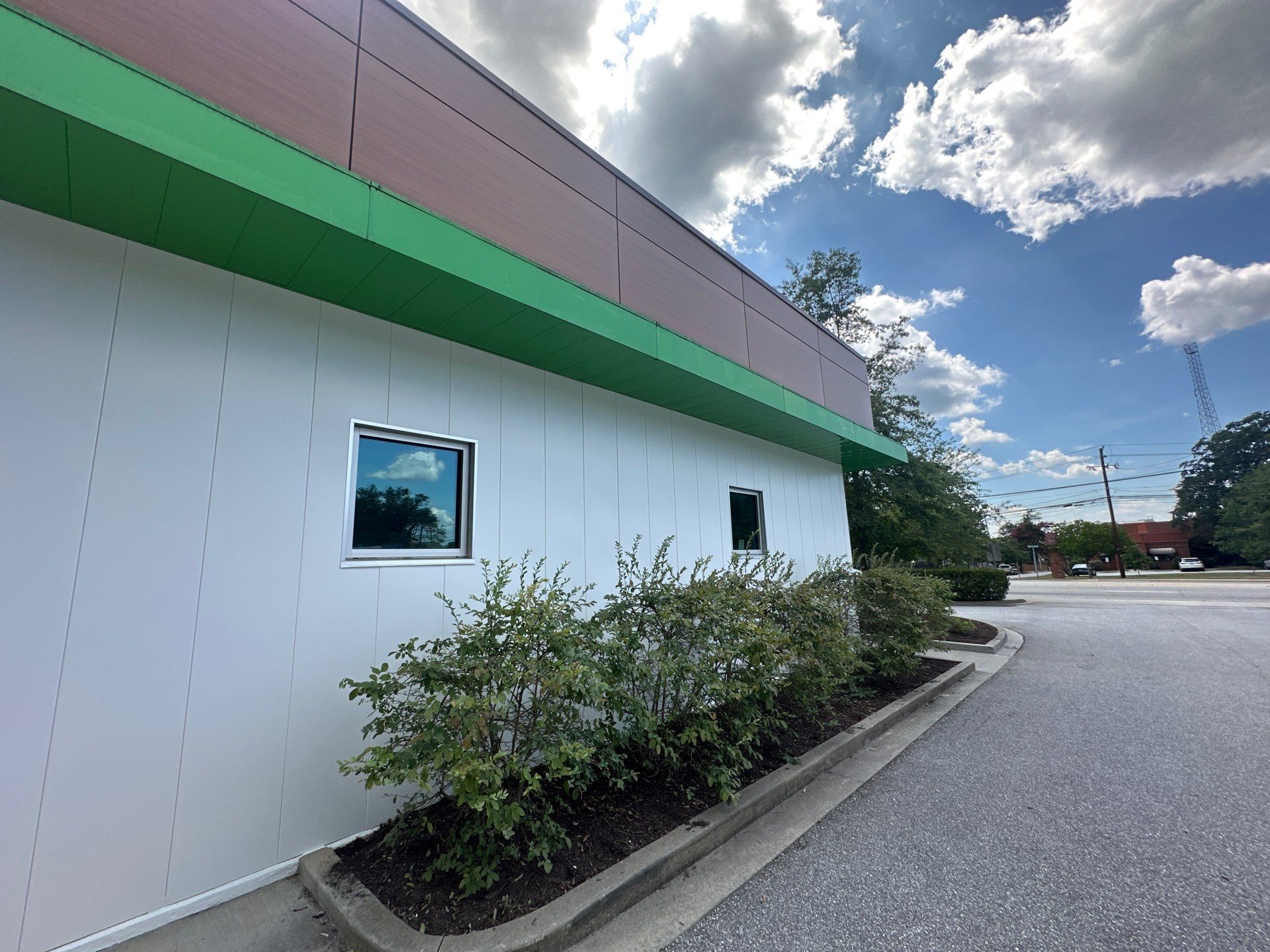 Commercial Exterior Painting for Greenville Parking Services Facility by Painter1