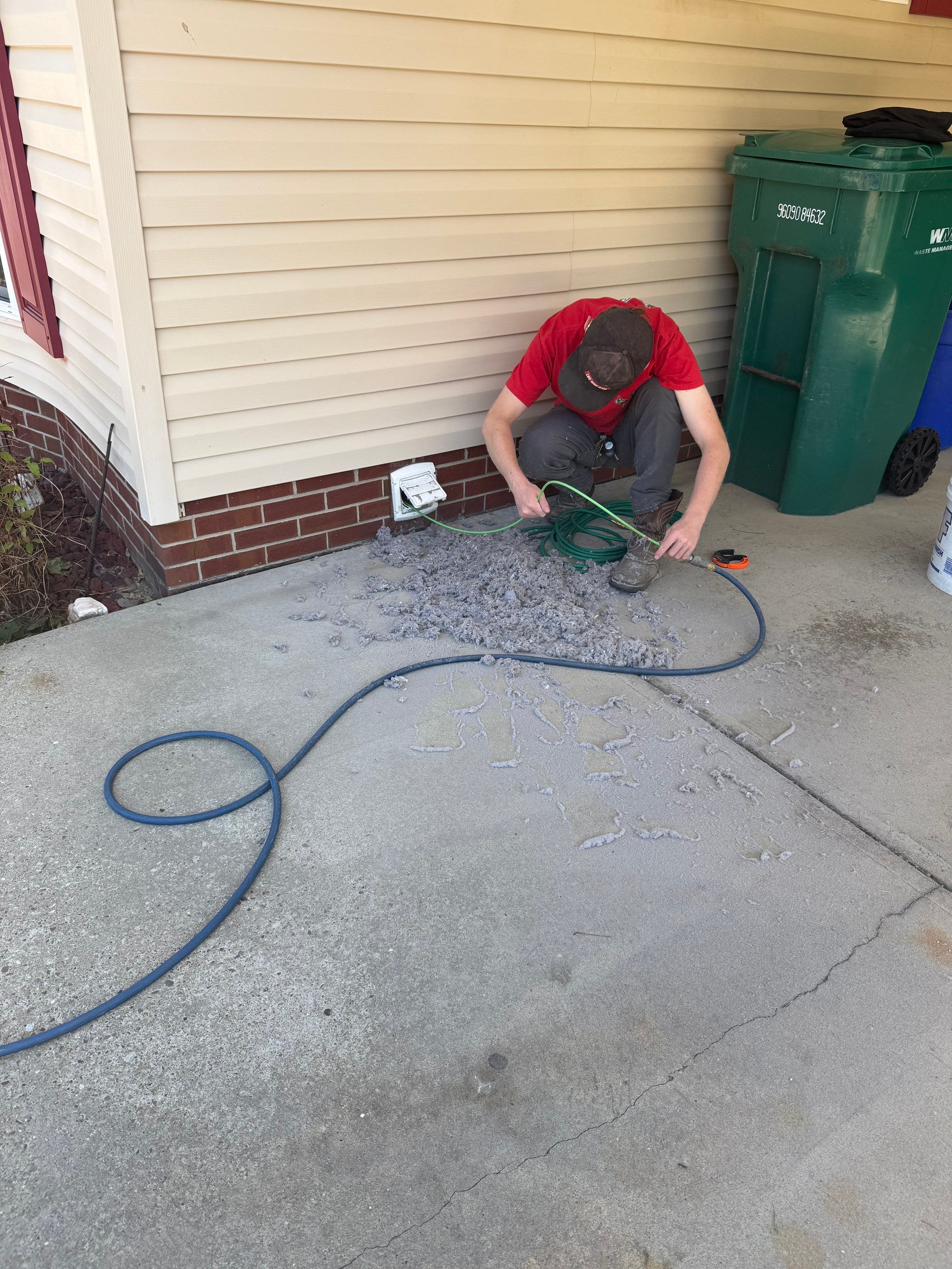 Residential Dryer Vent Cleaning and Debris Removal in Zelienople by Superior Air Duct Cleaning