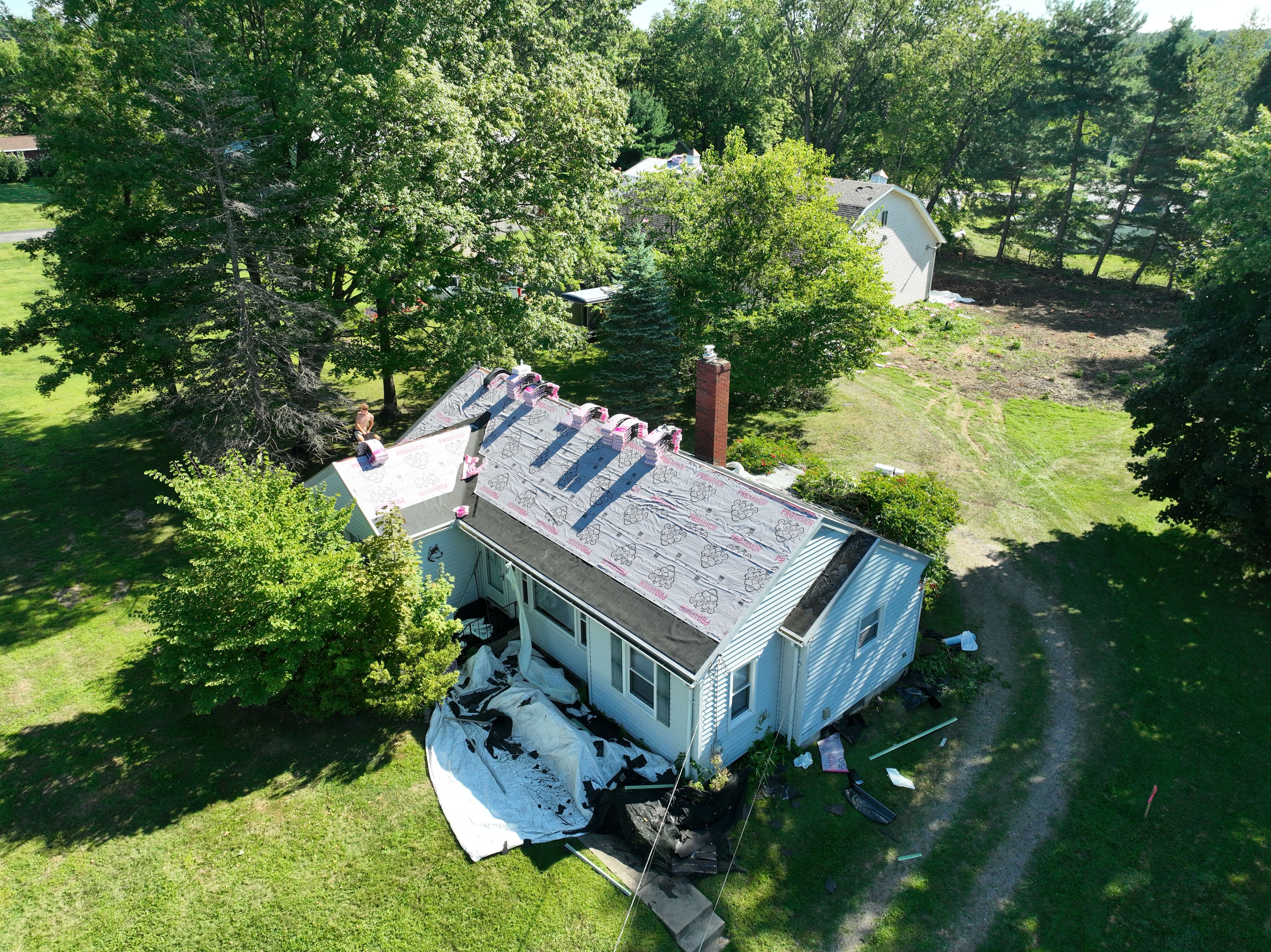The Complete Wooster Package: Teak & Sandstone Overhaul by Cornerstone Roofing And Siding