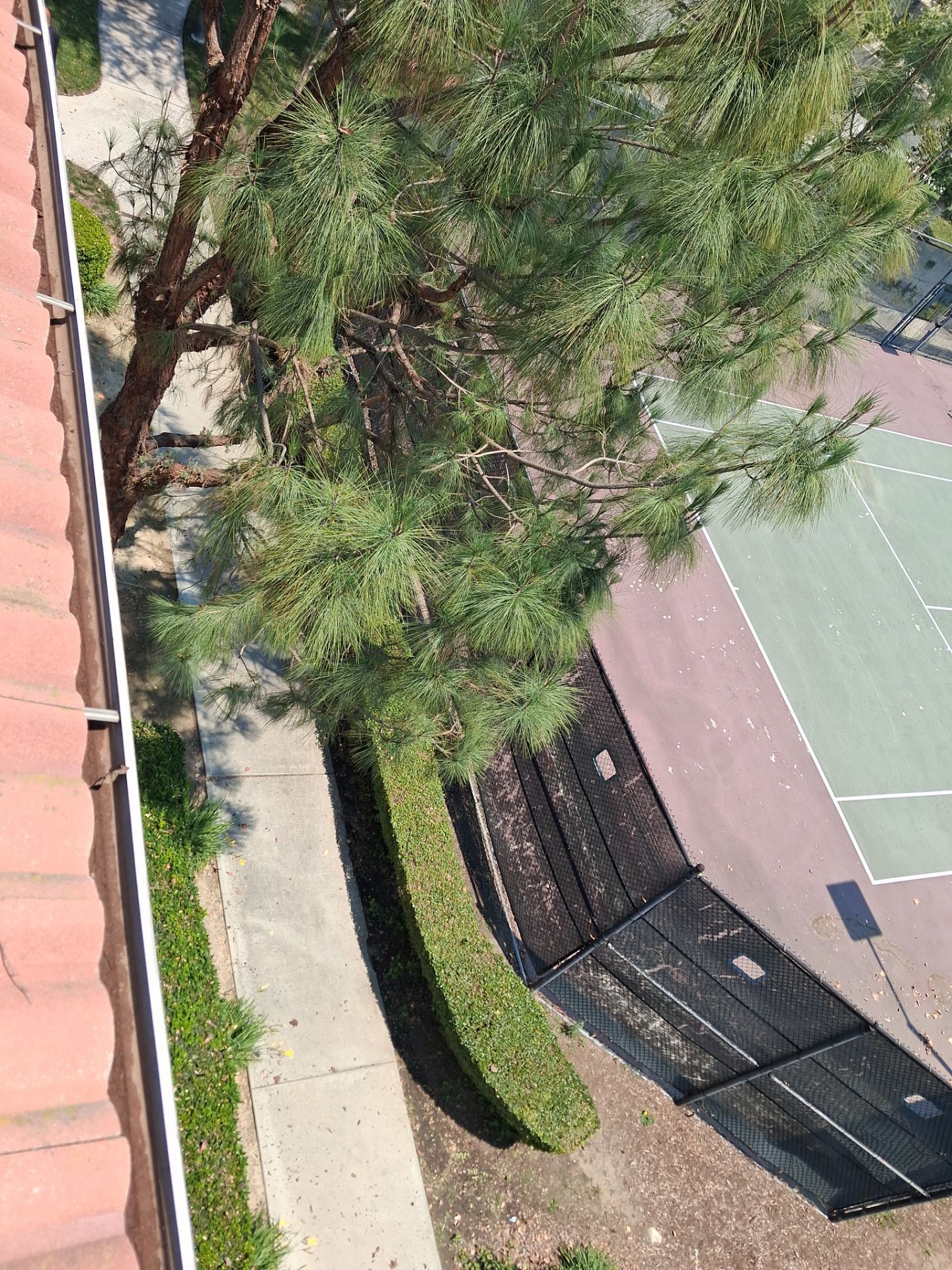 Commercial gutter cleaning Ontario & Rancho Cucamonga, CA after photo with clean gutters