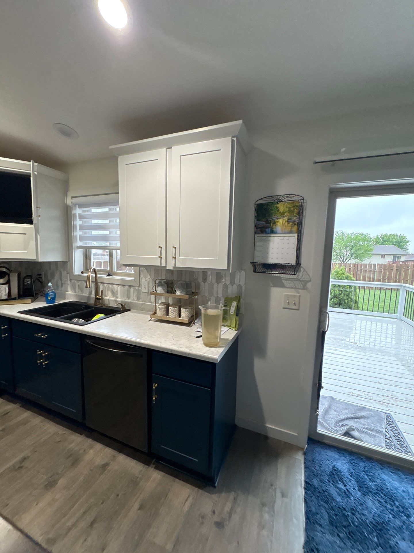 Harrisburg Interior Painting and Two-Tone Kitchen Cabinet Refinishing by Select Painting, Coatings & Garage Cabinets