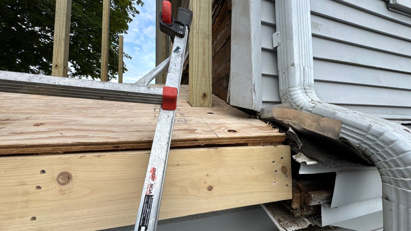 EPDM Flat Roof Installation with ISO Board on Existing Structure by Sensible Home Solutions