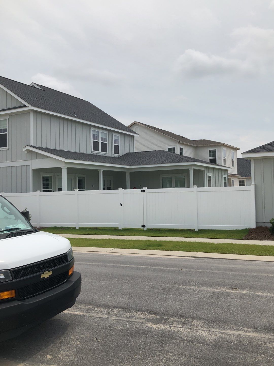 Seamless Gutter Installation using White K-Style Gutters by Gutter Professors