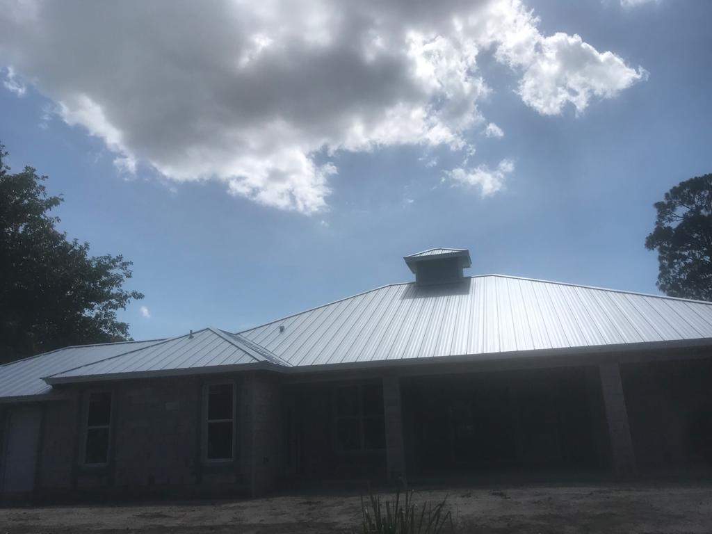24ga 1" Nail-Strip Mill Finish by Total Roofing System The Metal Roof Experts
