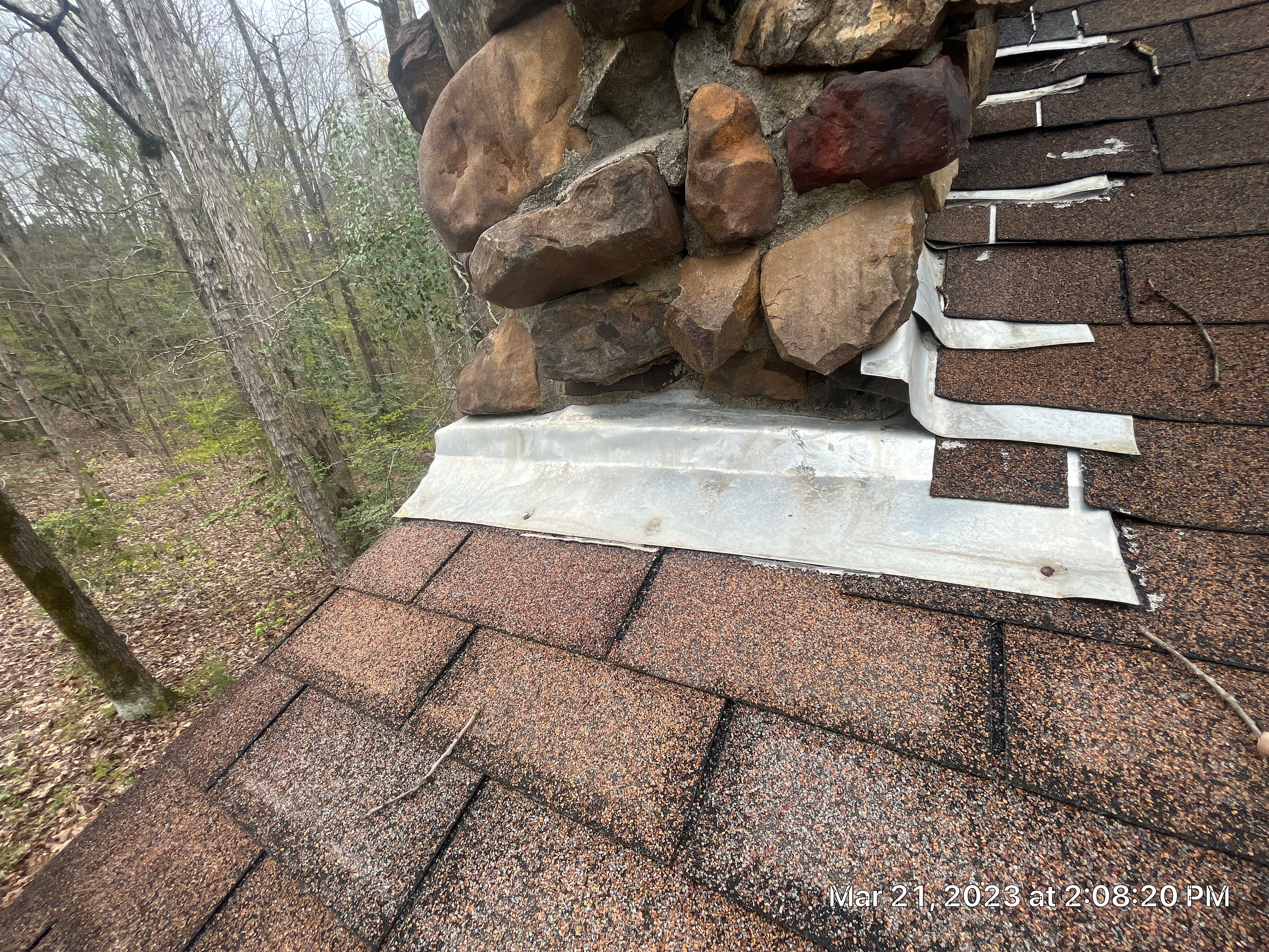 Residential Roofing Installation using Aluminum Roofing panels by Hostetler Roofing