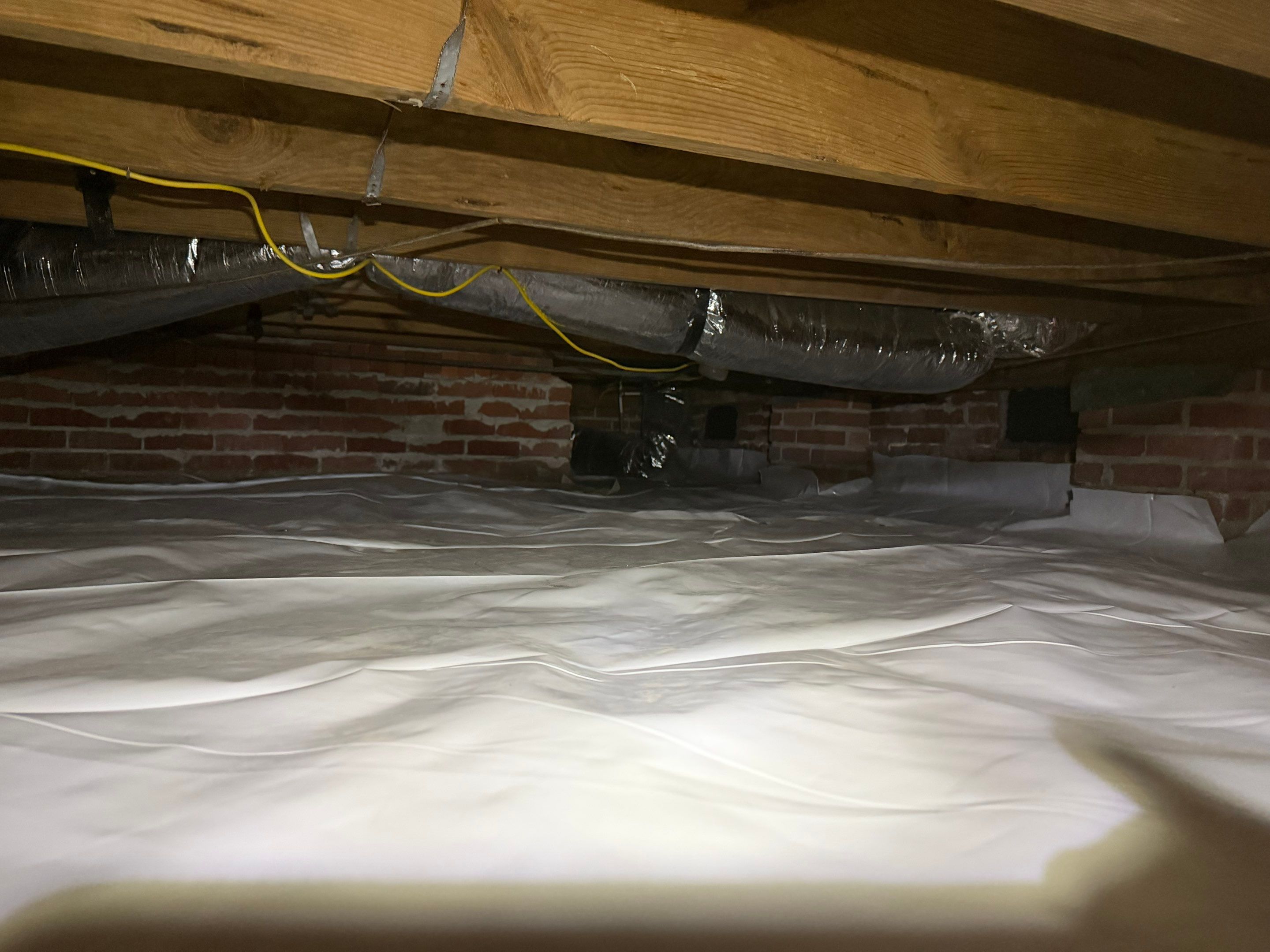 Project in Portsmouth by Patriot Crawl Space Repairs