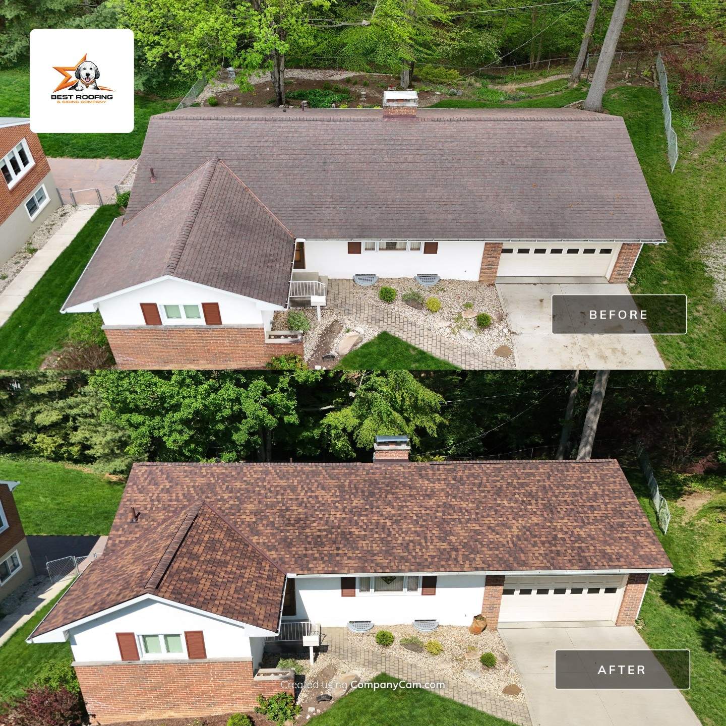 Worthington Roof Replacement by Best Roofing & Siding Company