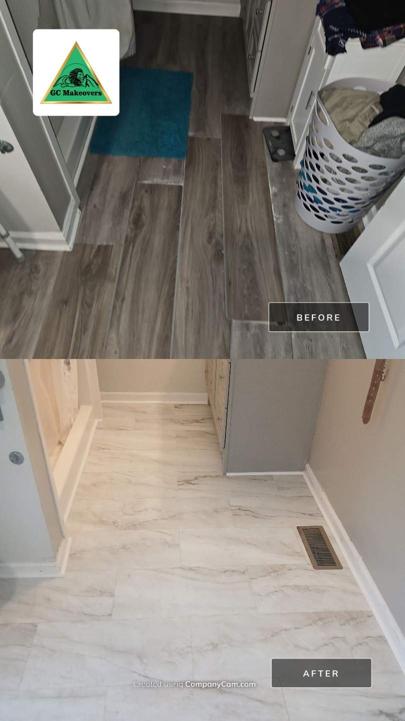 Flooring Upgrade in Hebron by Gc Makeovers