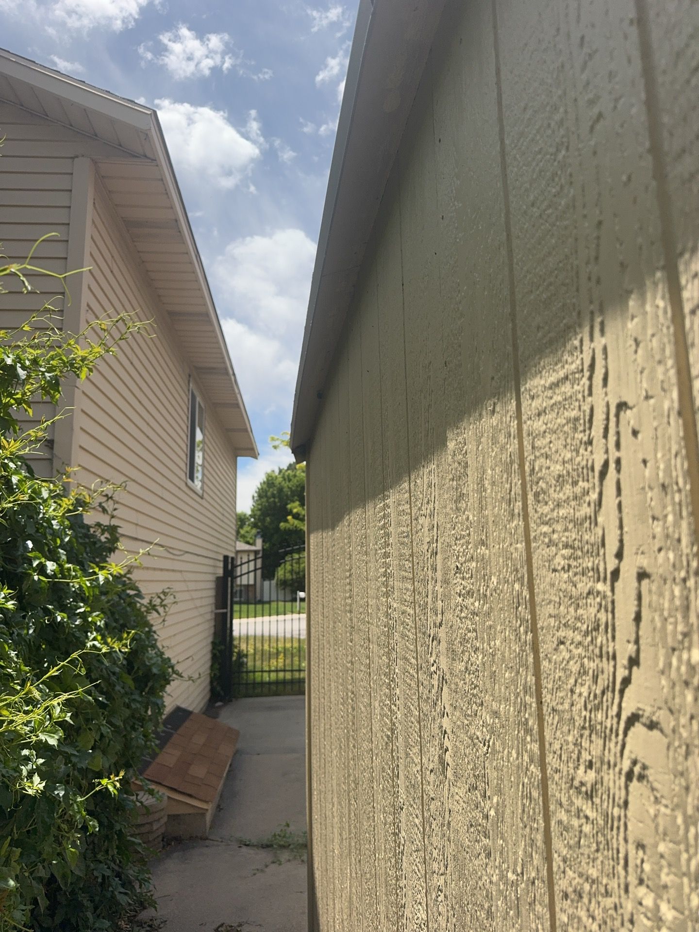West Jordan | Hardie Lap Siding w/ Brick Accent | Boothbay Blue & Cobble Stone by Ideal Siding Utah
