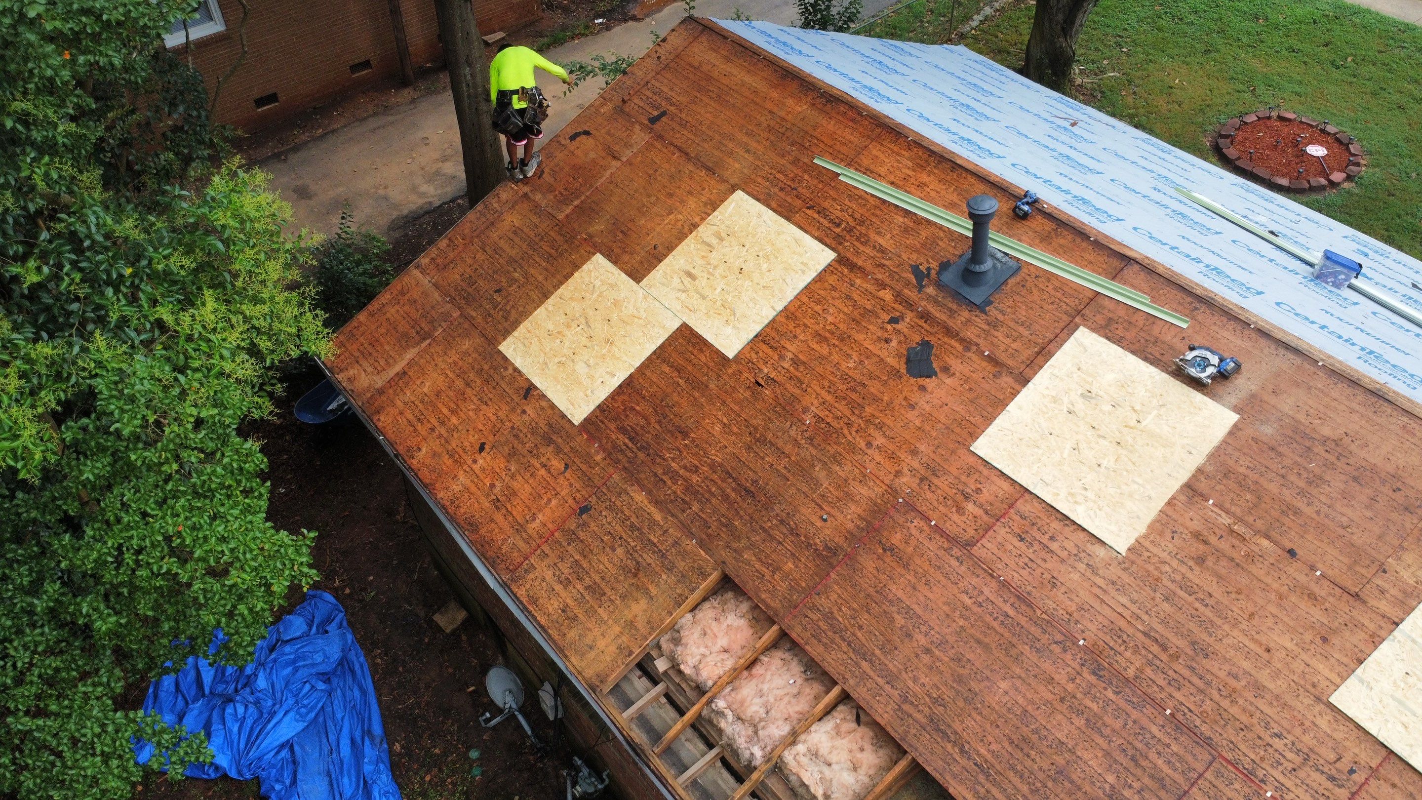 Repeat Client Roof repair by Best Roofing Now LLC