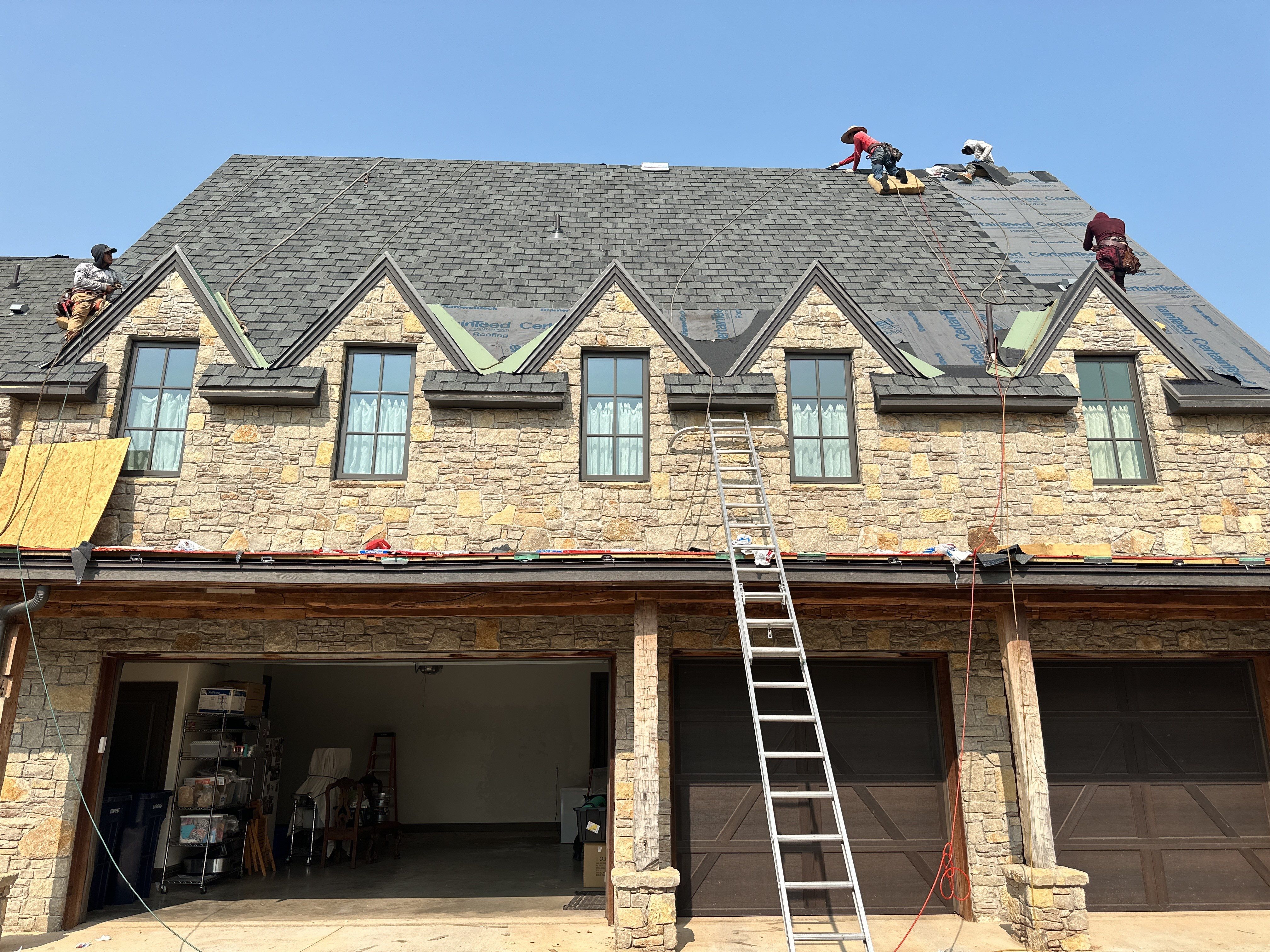 Reroof using Certainteed Belmont IR by Castillo Roofing