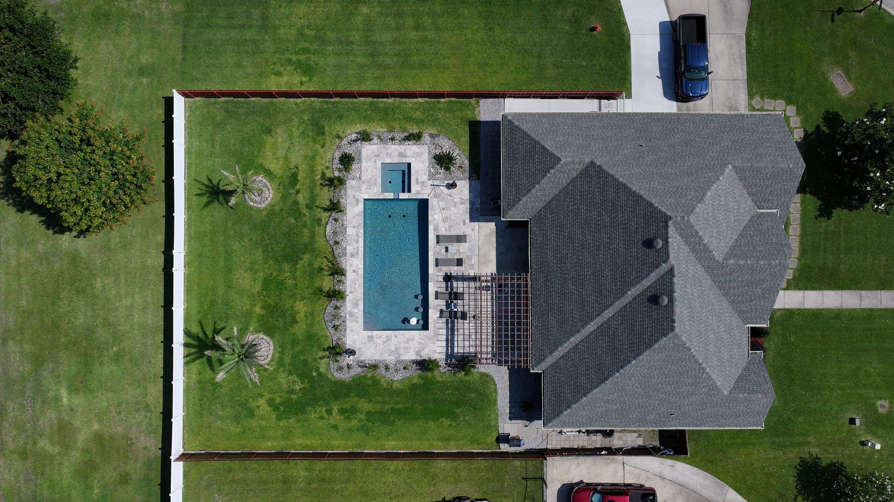Cedar Patio Cover in Belle Chasse by HDS Contractors