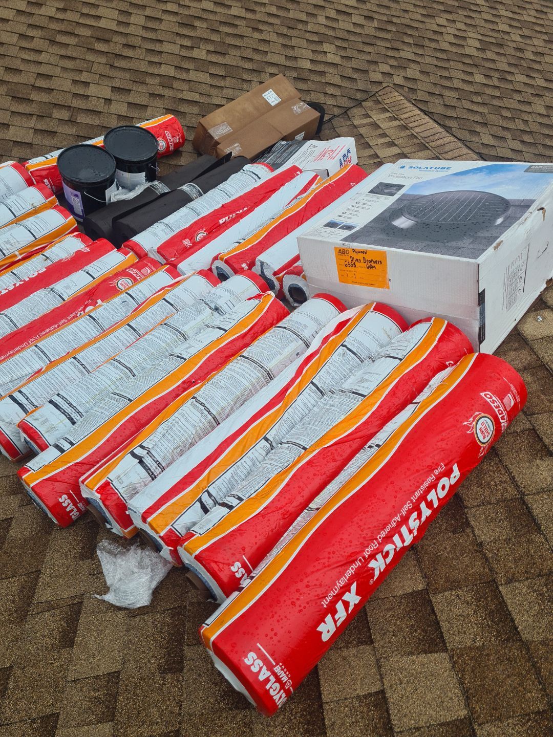 Residential Roofing Installation using Mil Finish-Unpainted by BLUES BROTHERS CONSTRUCTION CORP