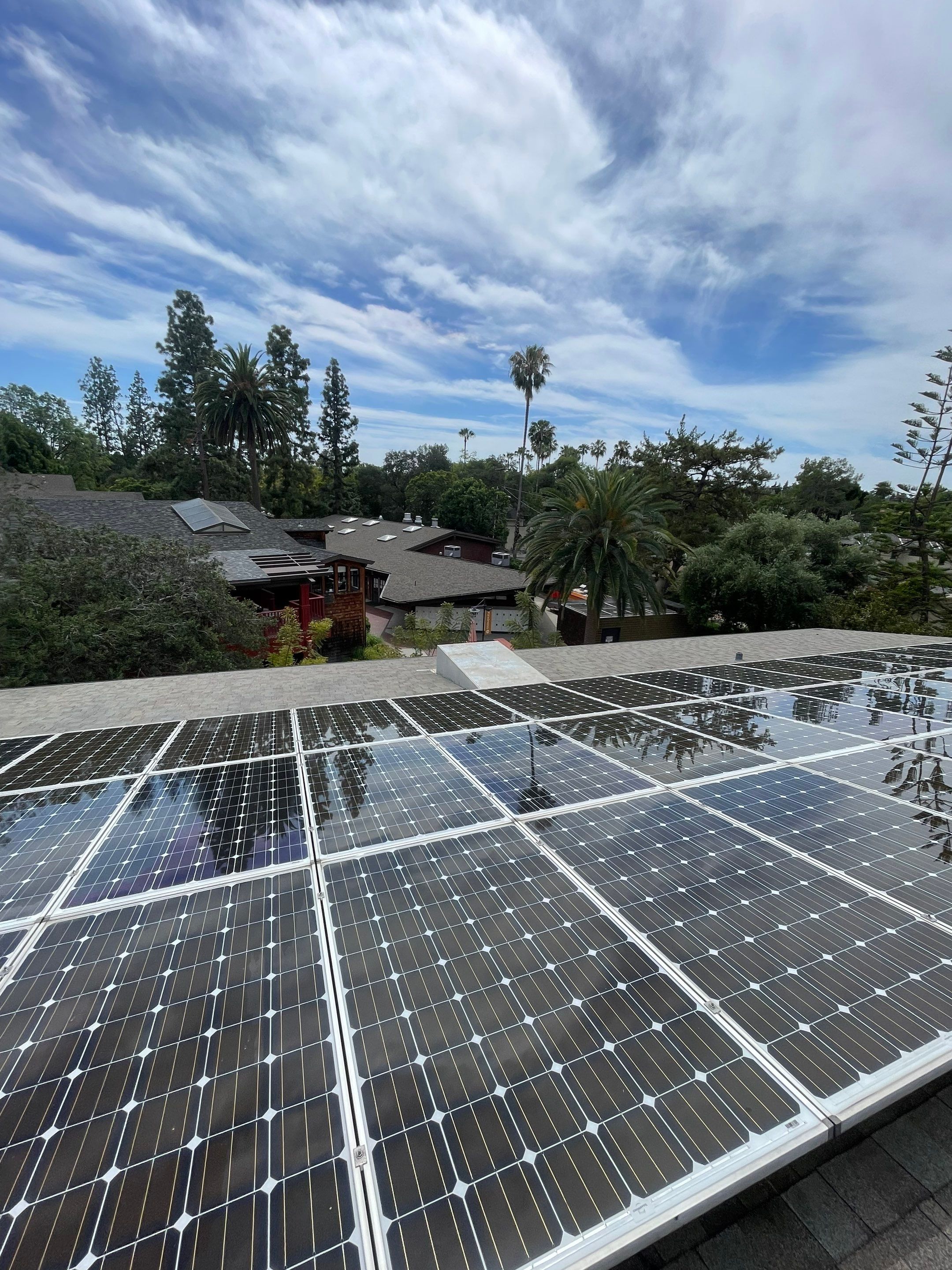 Commercial Solar Panel Cleaning by Palm Coast Solar Cleaning