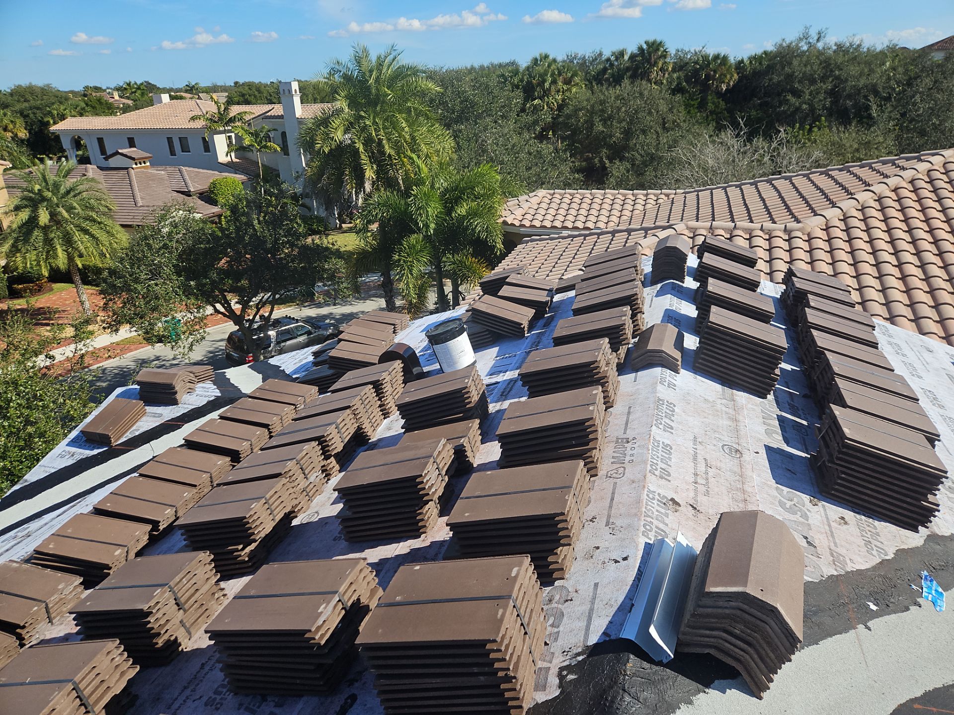 Residential Roofing Installation using WestLake Roofing Tile by BLUES BROTHERS ROOFING