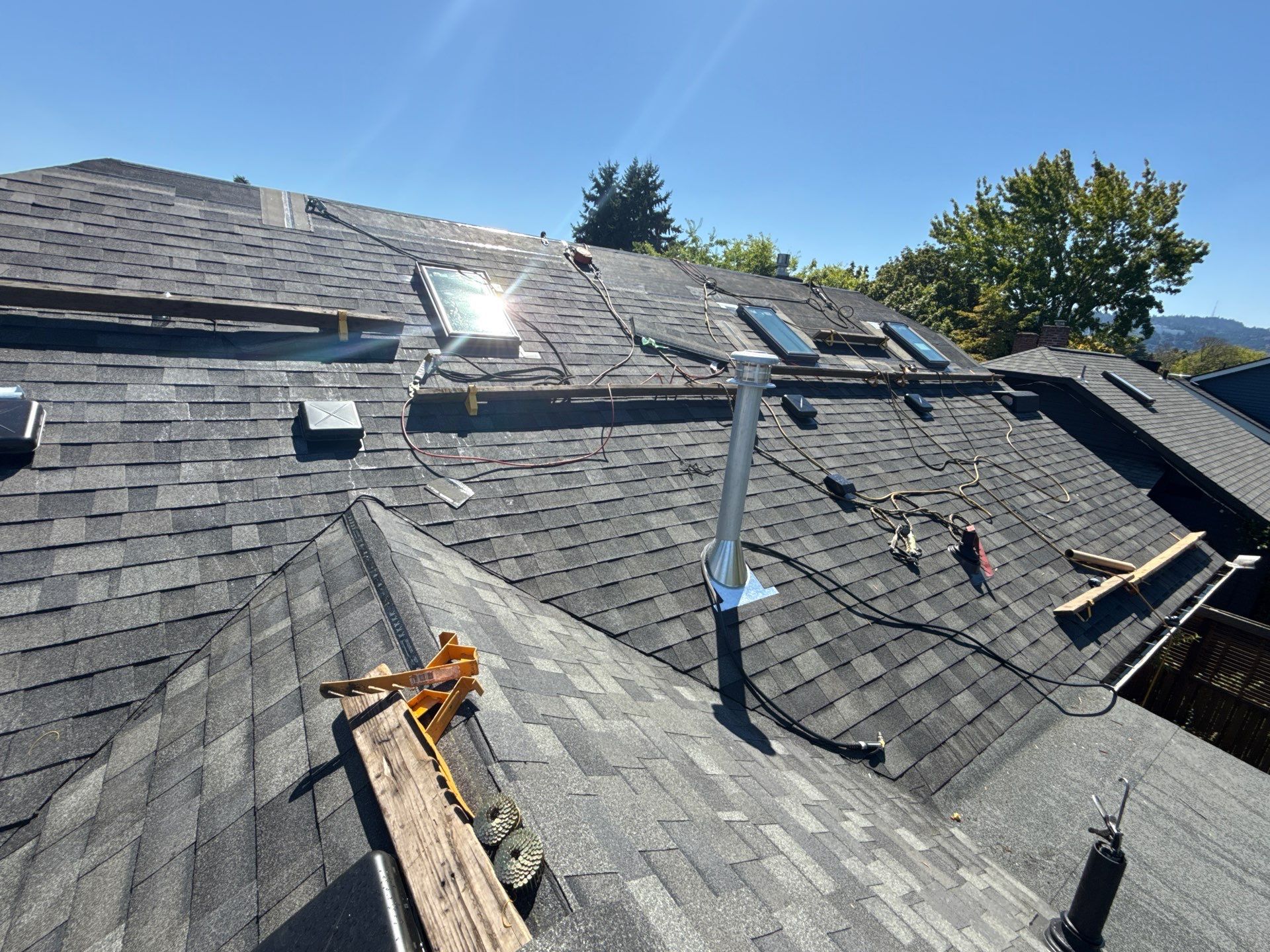 Project in Portland by Tom Leach Roofing