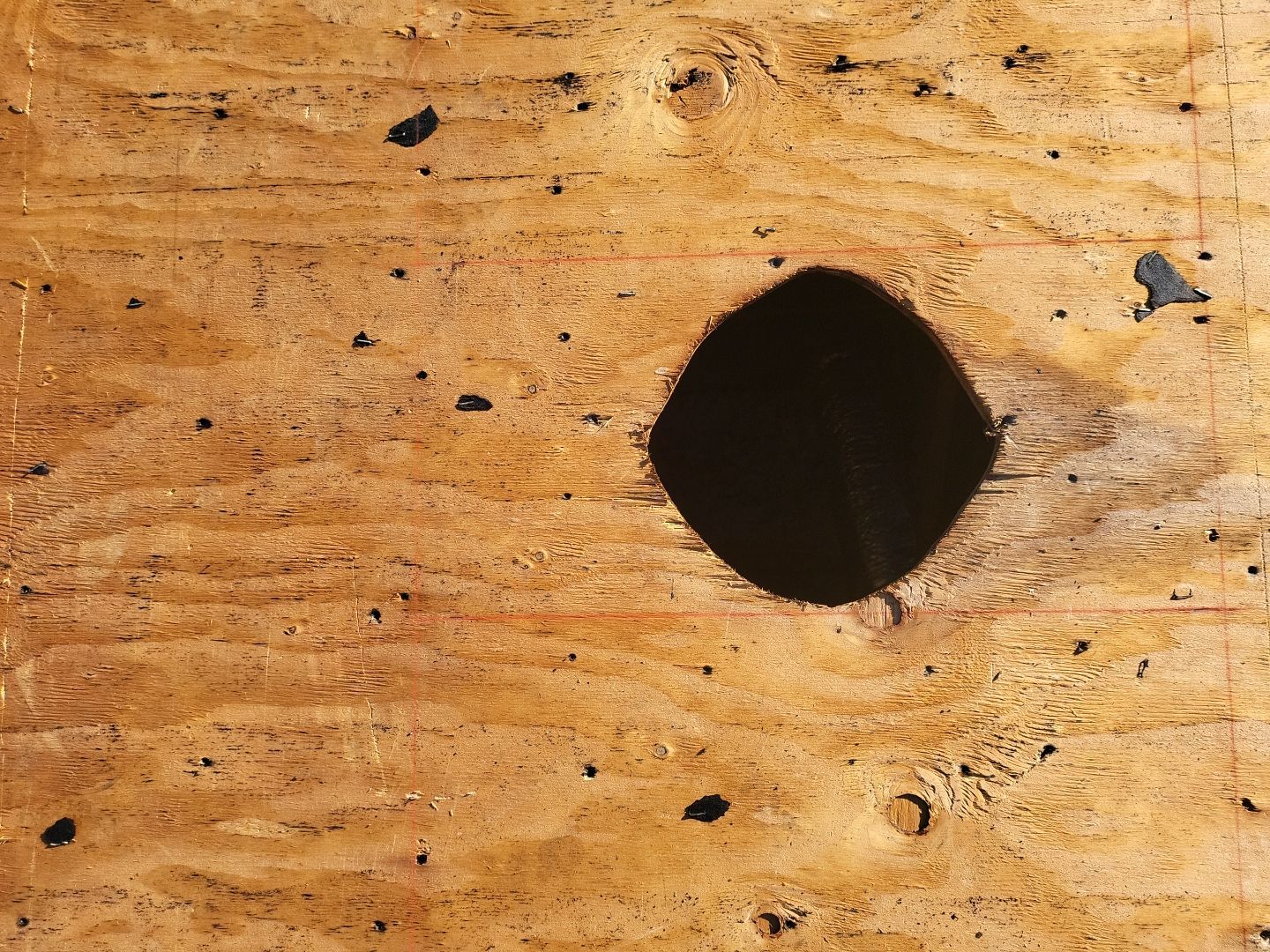 Residential Roofing Installation using Certainteed Landmark Moire Black by A Plus Exterior