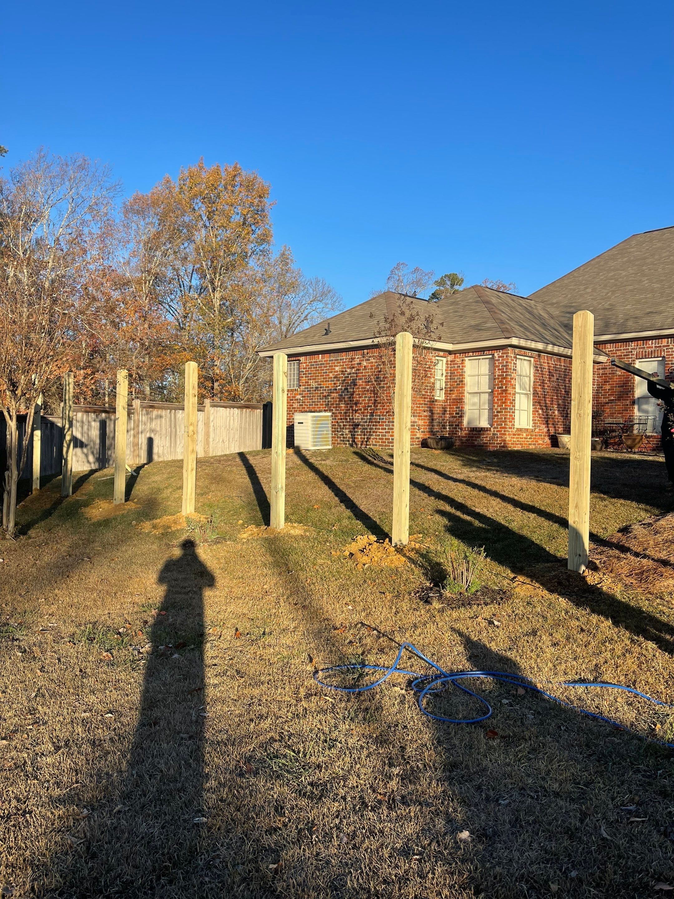 8ft Cedar Good Neighbor Fence by Roberson Construction LLC