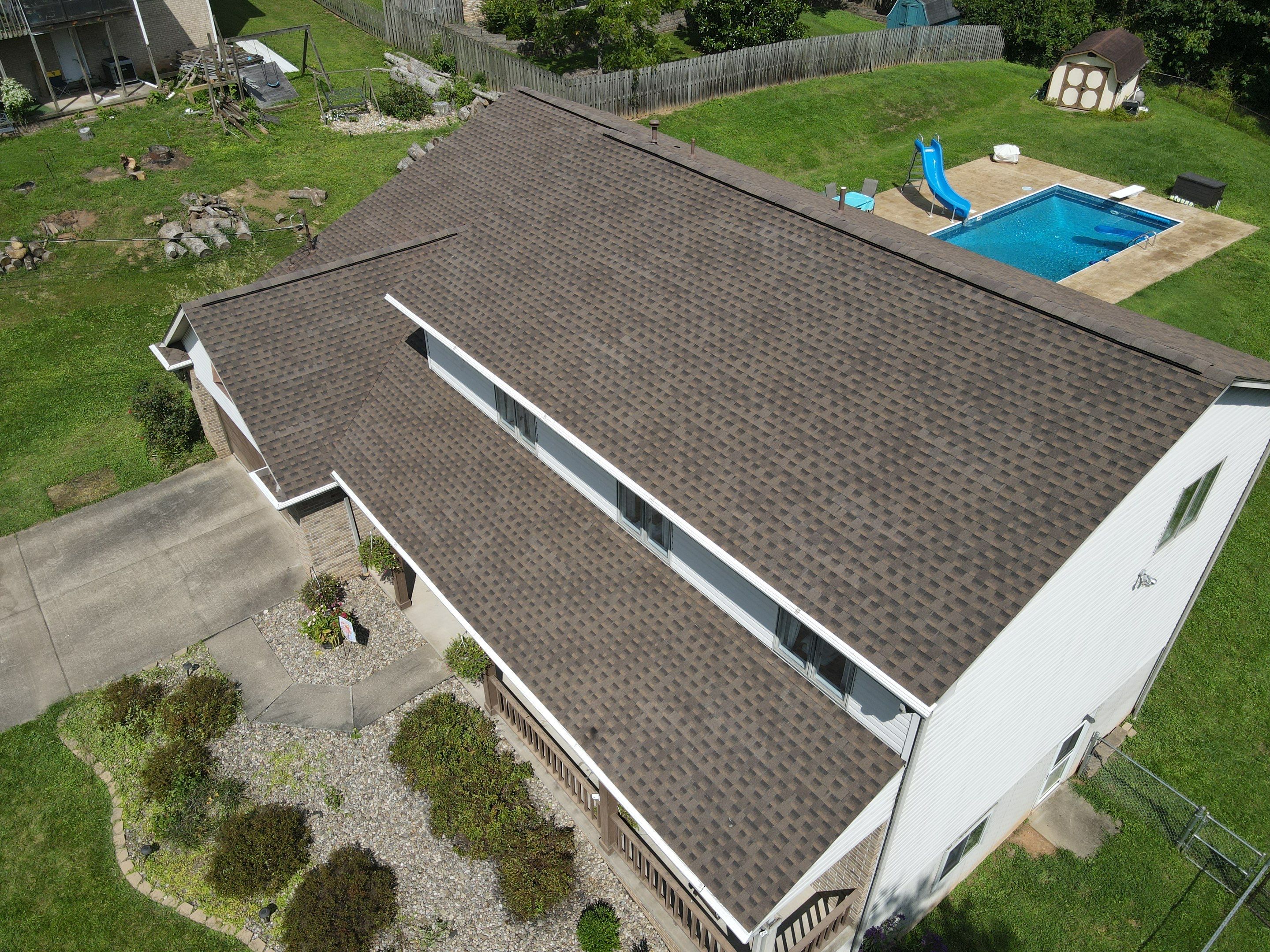 Residential Roofing Installation using Timberline HDZ by Rainstoppers Roofing