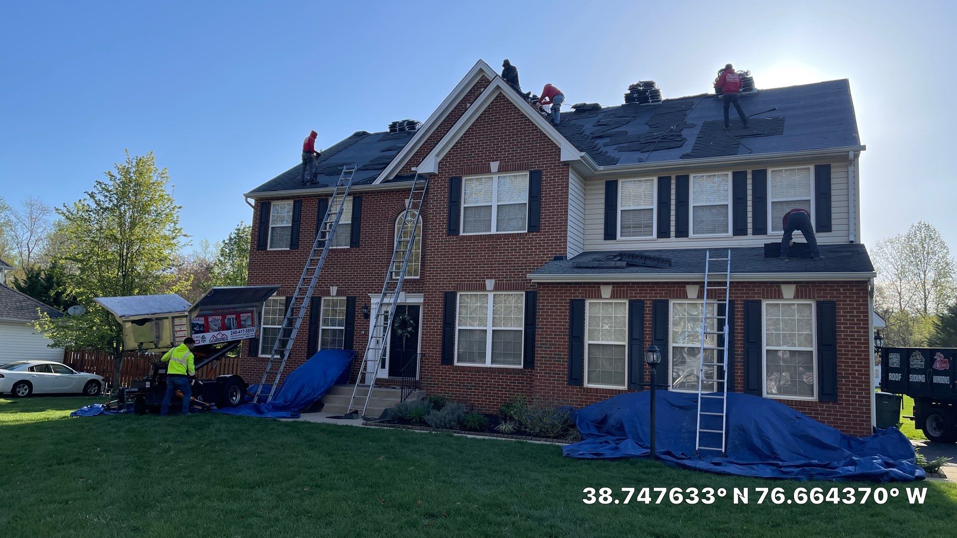 Residential Roofing Installation using IKO Dynasty Architectural Shingles by Window Depot of Annapolis