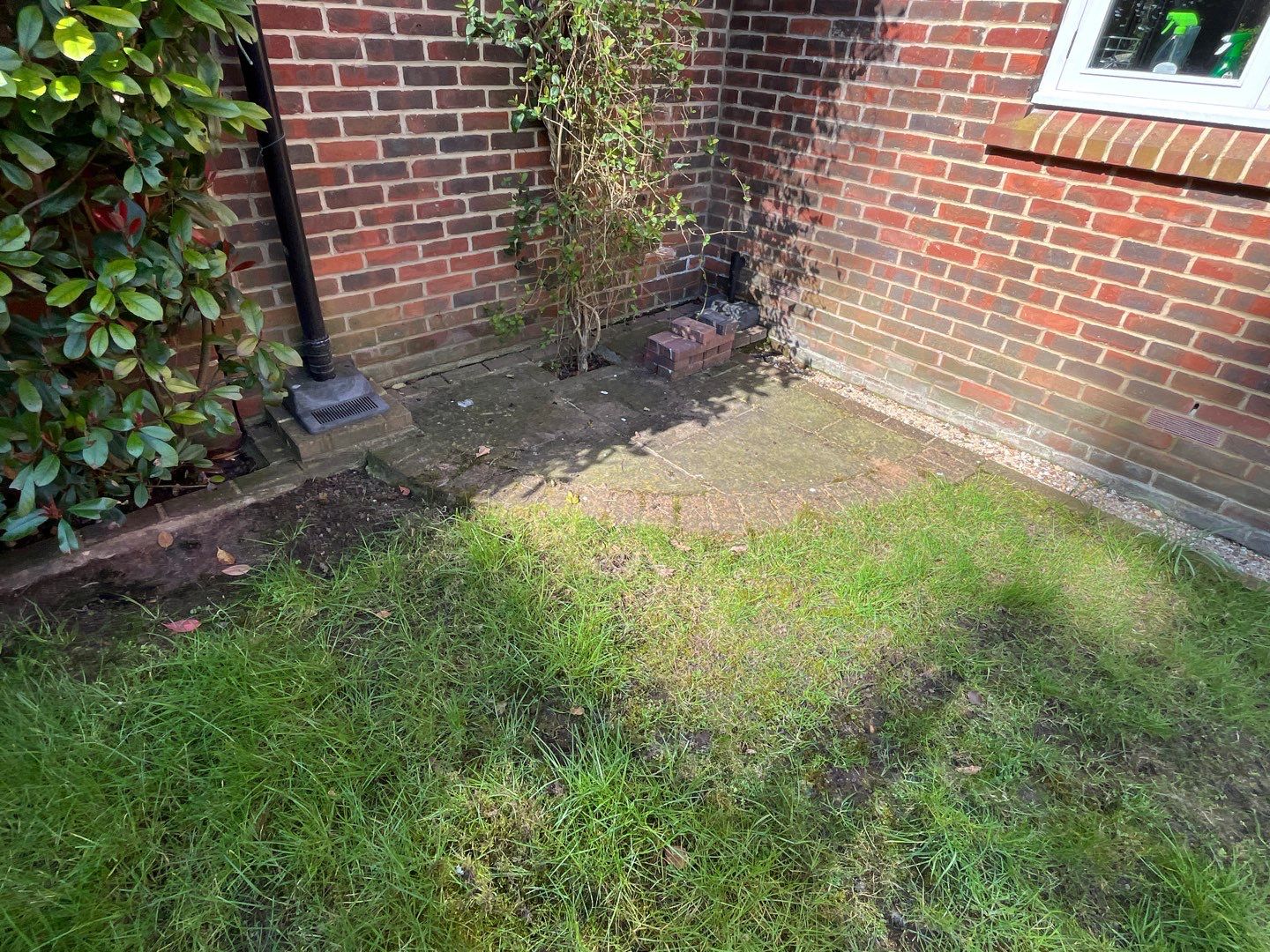 Patio Clean using 18inch Whirlaway FSC by Ges Exterior Cleaning ltd