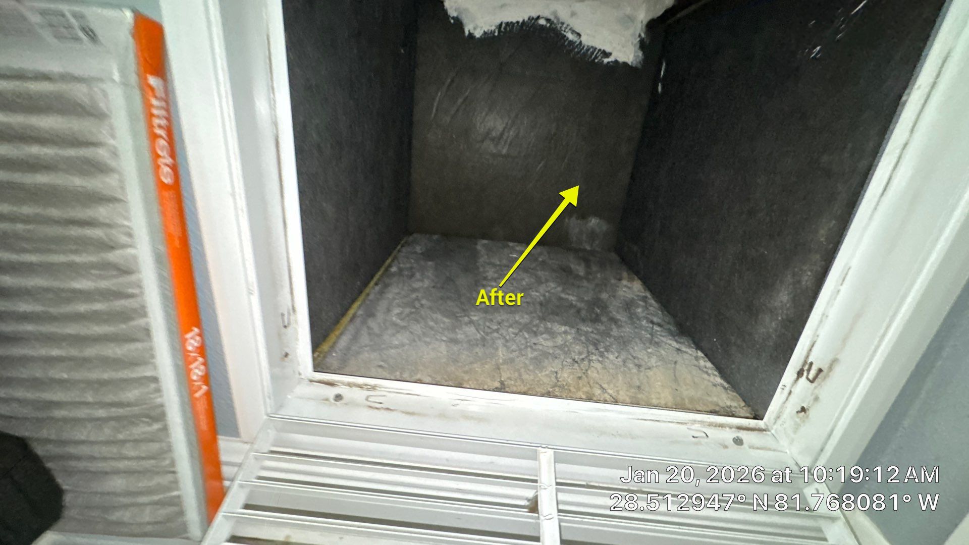 Air Duct and Dryer Vent Cleaning Encapsulation in Clermont by Hygienic Air, Inc