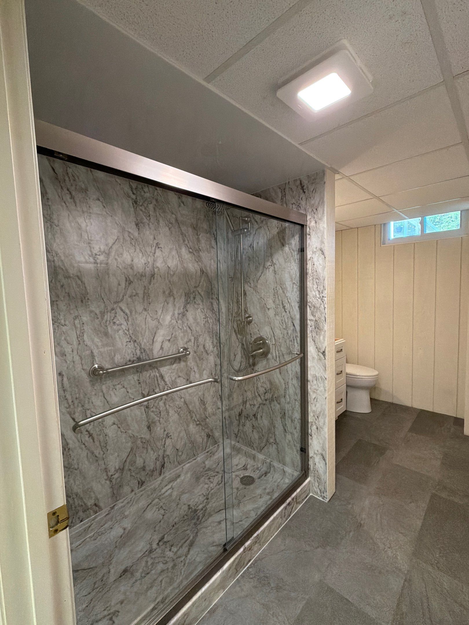 Tub to Shower with Flooring by BathPlanet SW Virginia